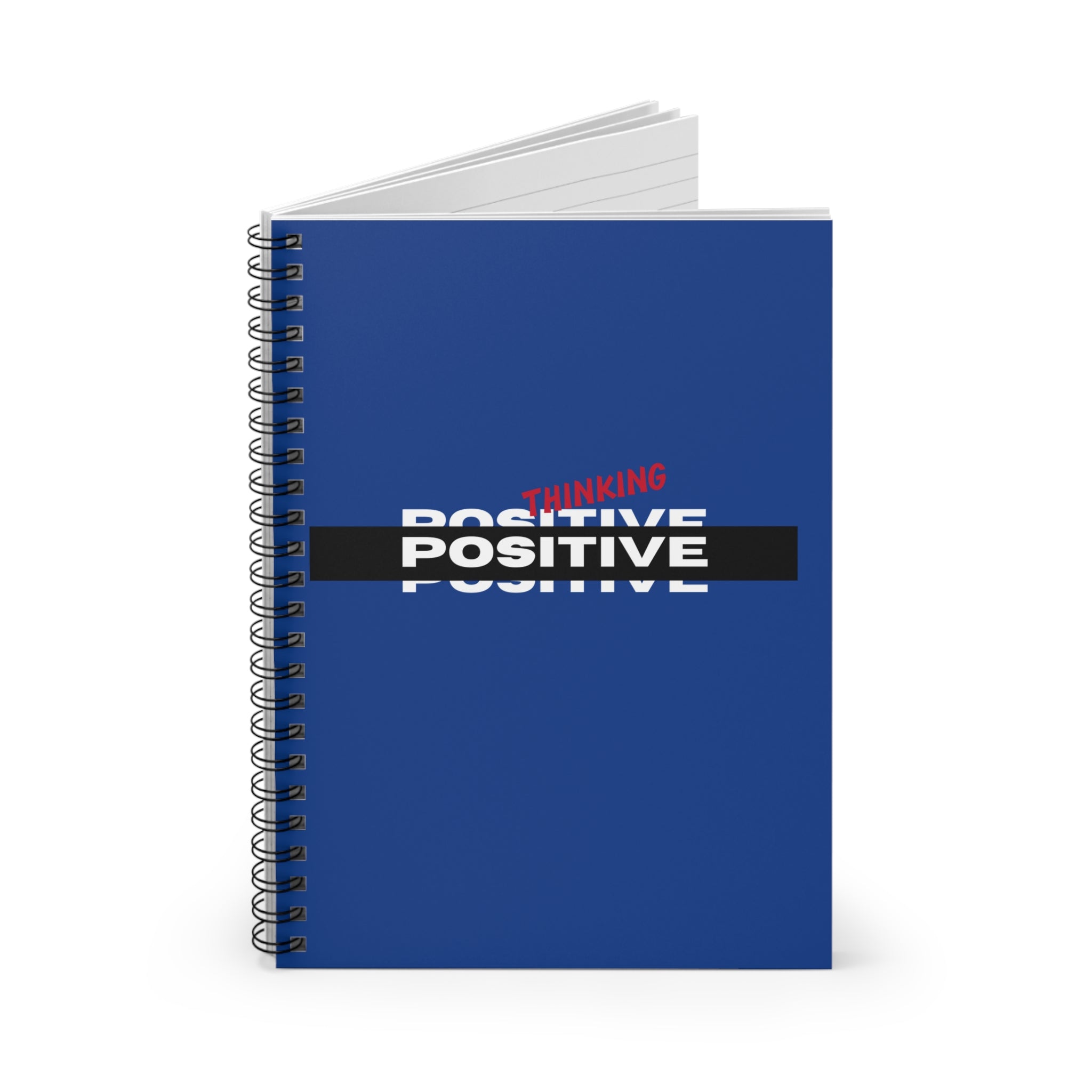 Thinking Positive Spiral Notebook - Rose Indigo Designs LLC