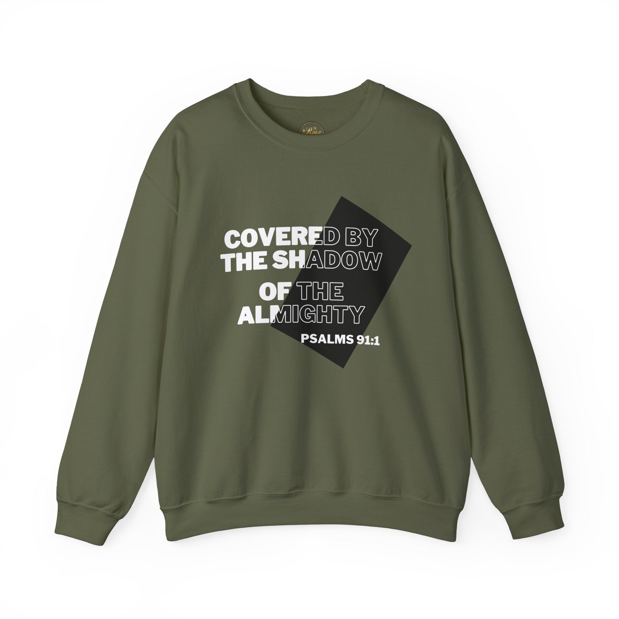 PSALMS 91:1 Unisex Heavy Blend™ Crewneck Sweatshirt
