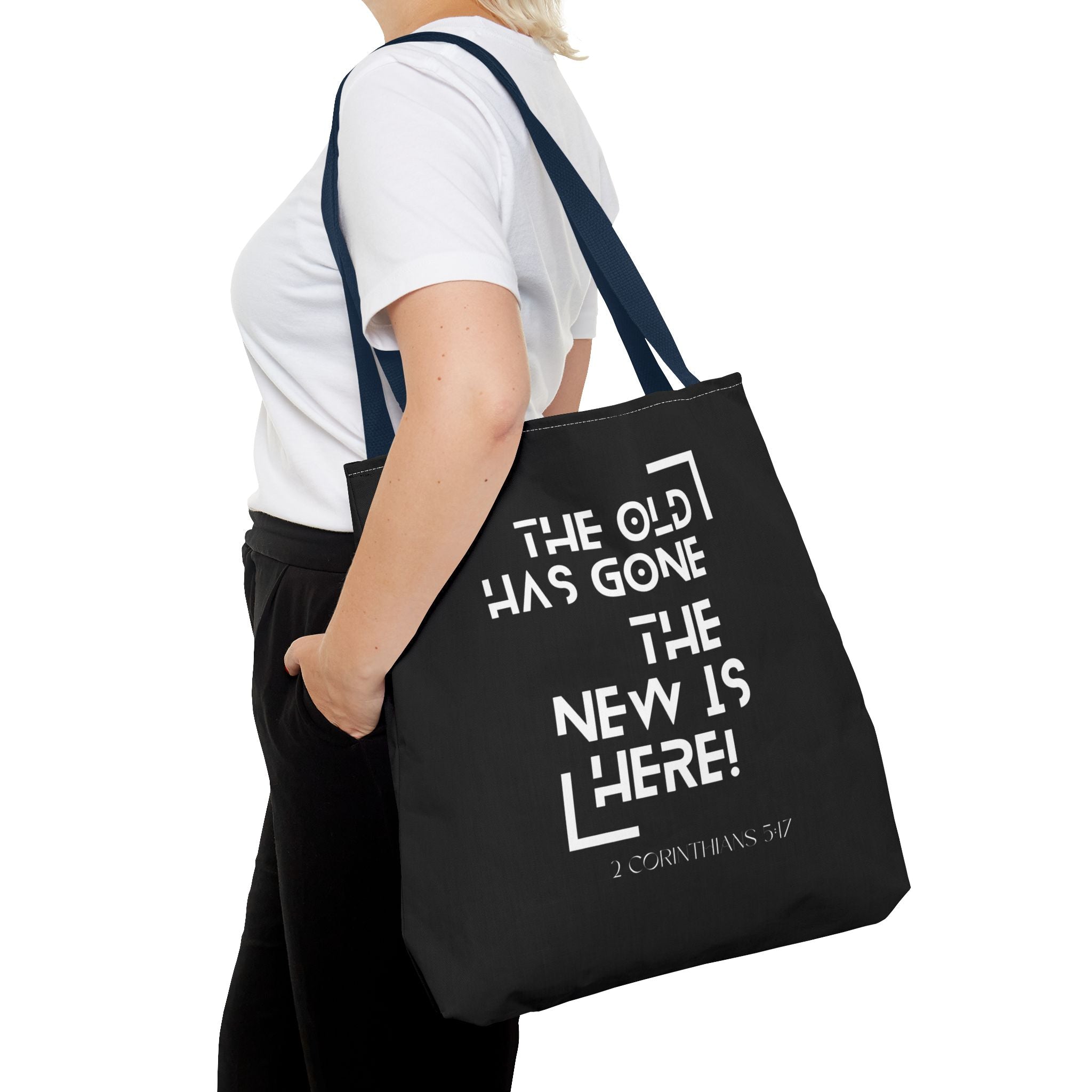 2 CORINTHIANS 5:17 Tote Bag