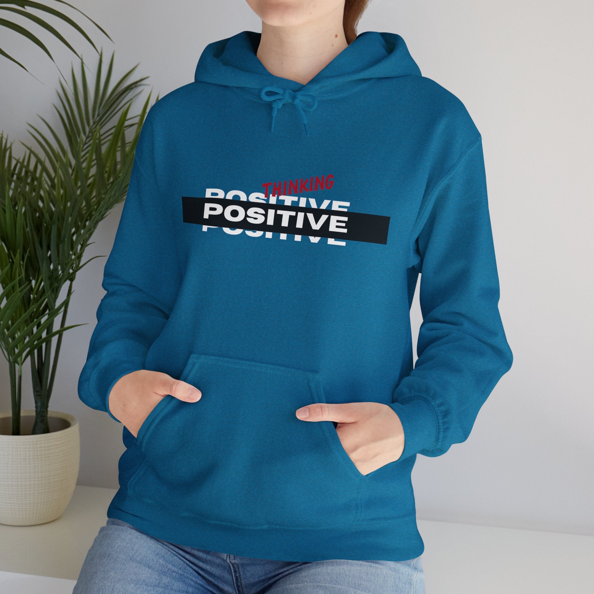 Thinking Positive Unisex Heavy Blend™ Hooded Sweatshirt