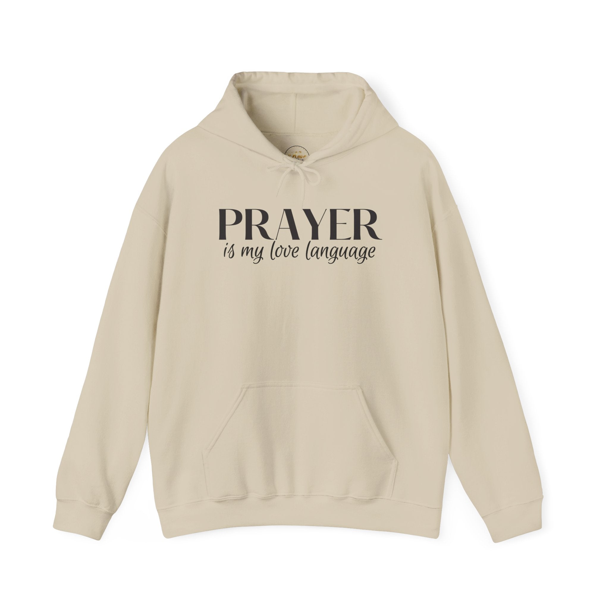 Prayer is my Love Language Unisex Heavy Blend™ Hooded Sweatshirt