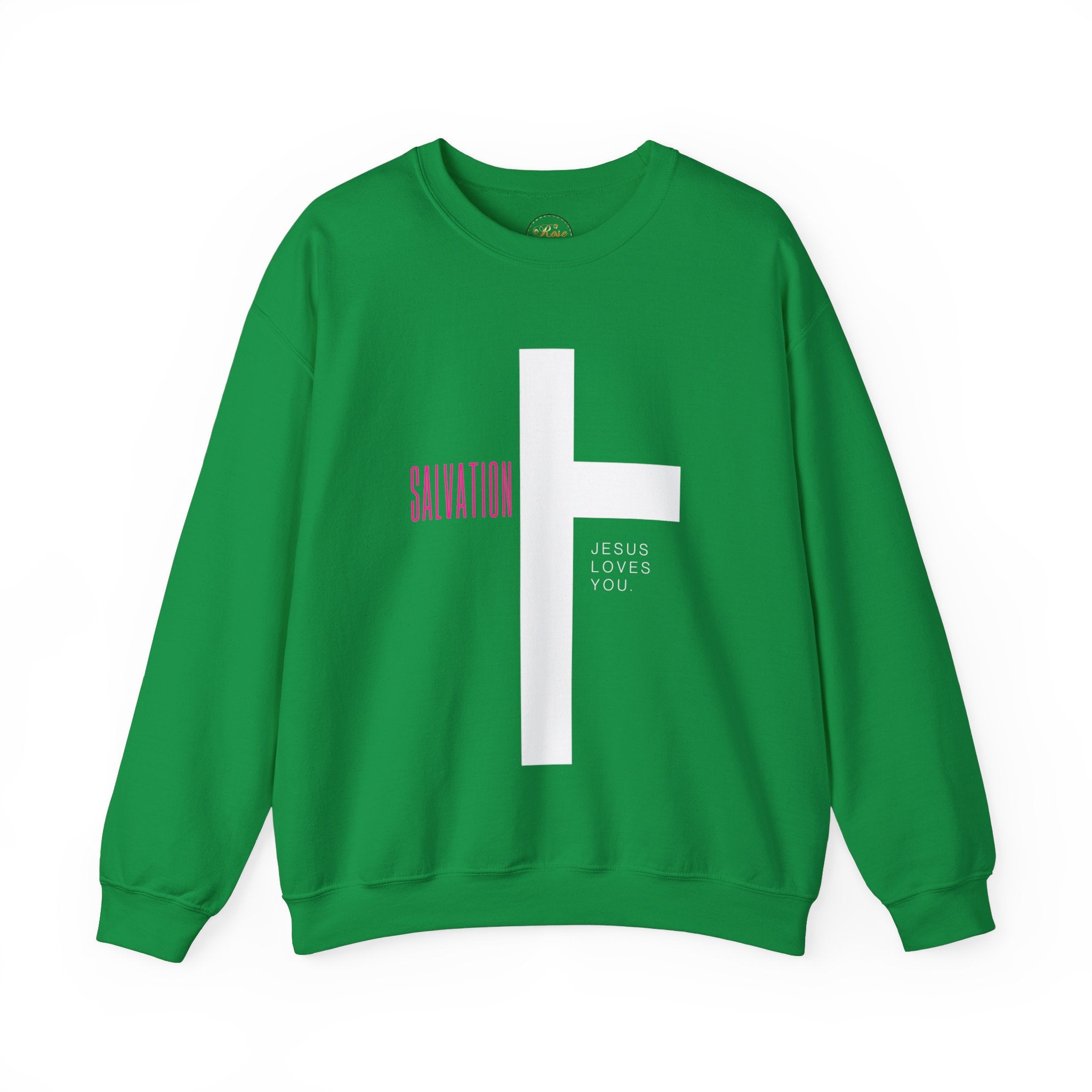 Jesus Loves You Unisex Heavy Blend™ Crewneck Sweatshirt