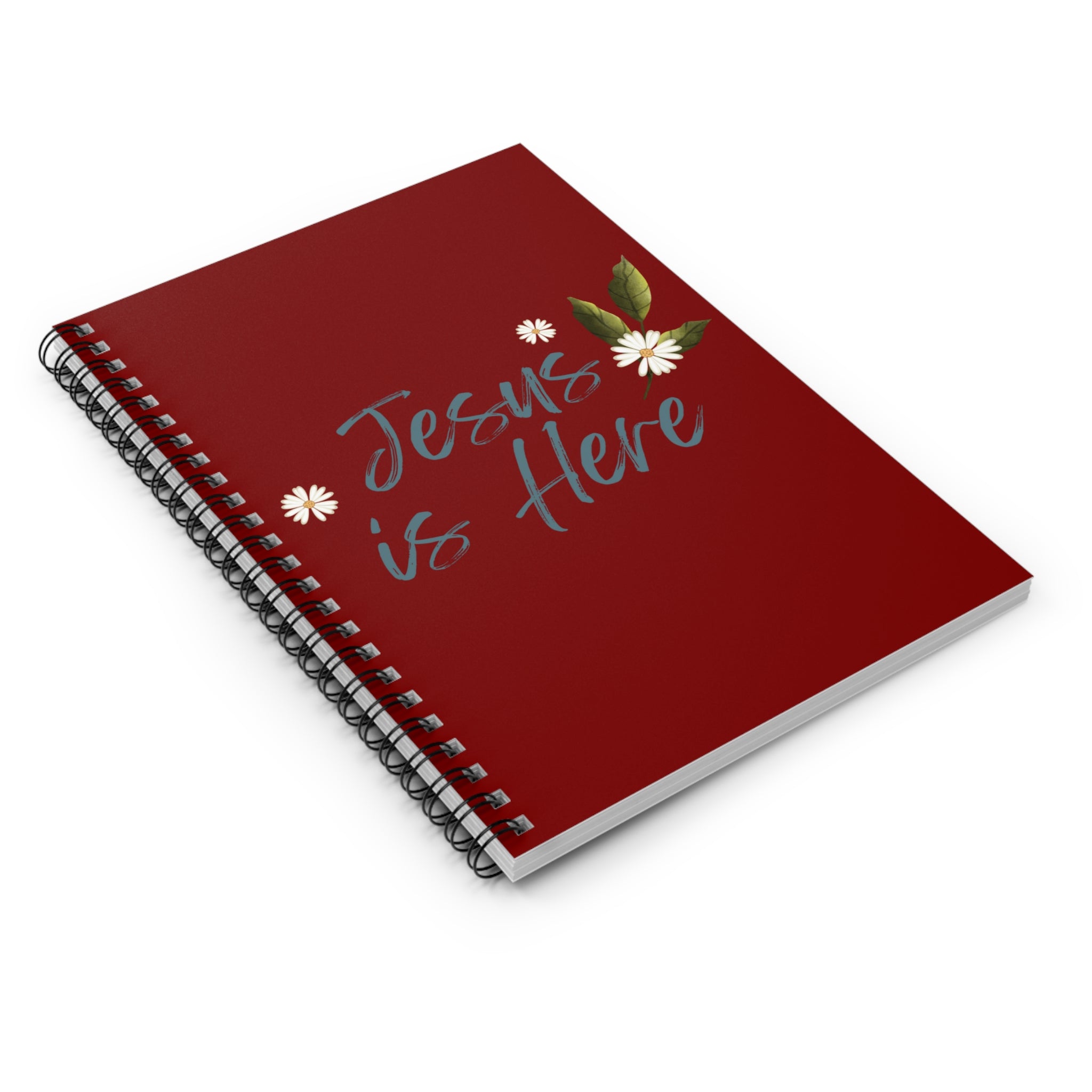 Jesus is Here Spiral Notebook