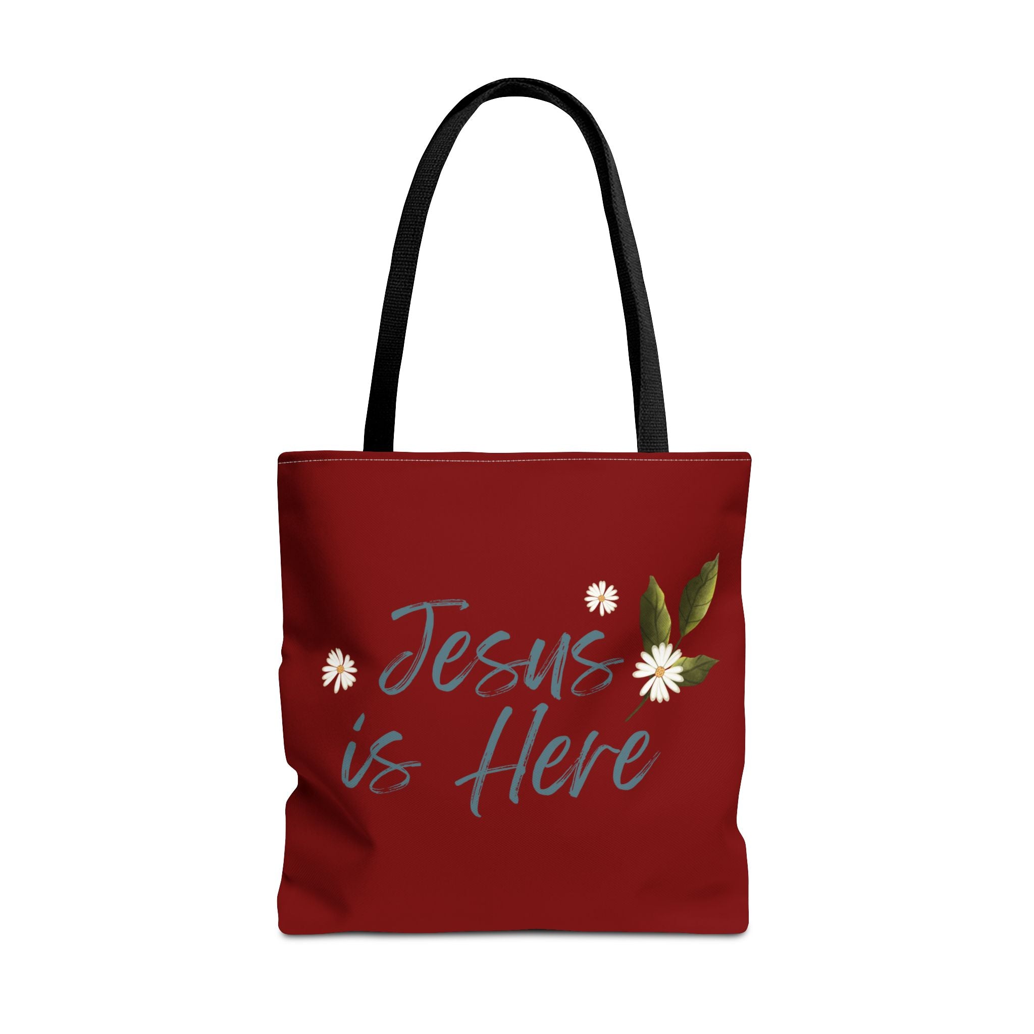 Jesus is Here Tote Bag