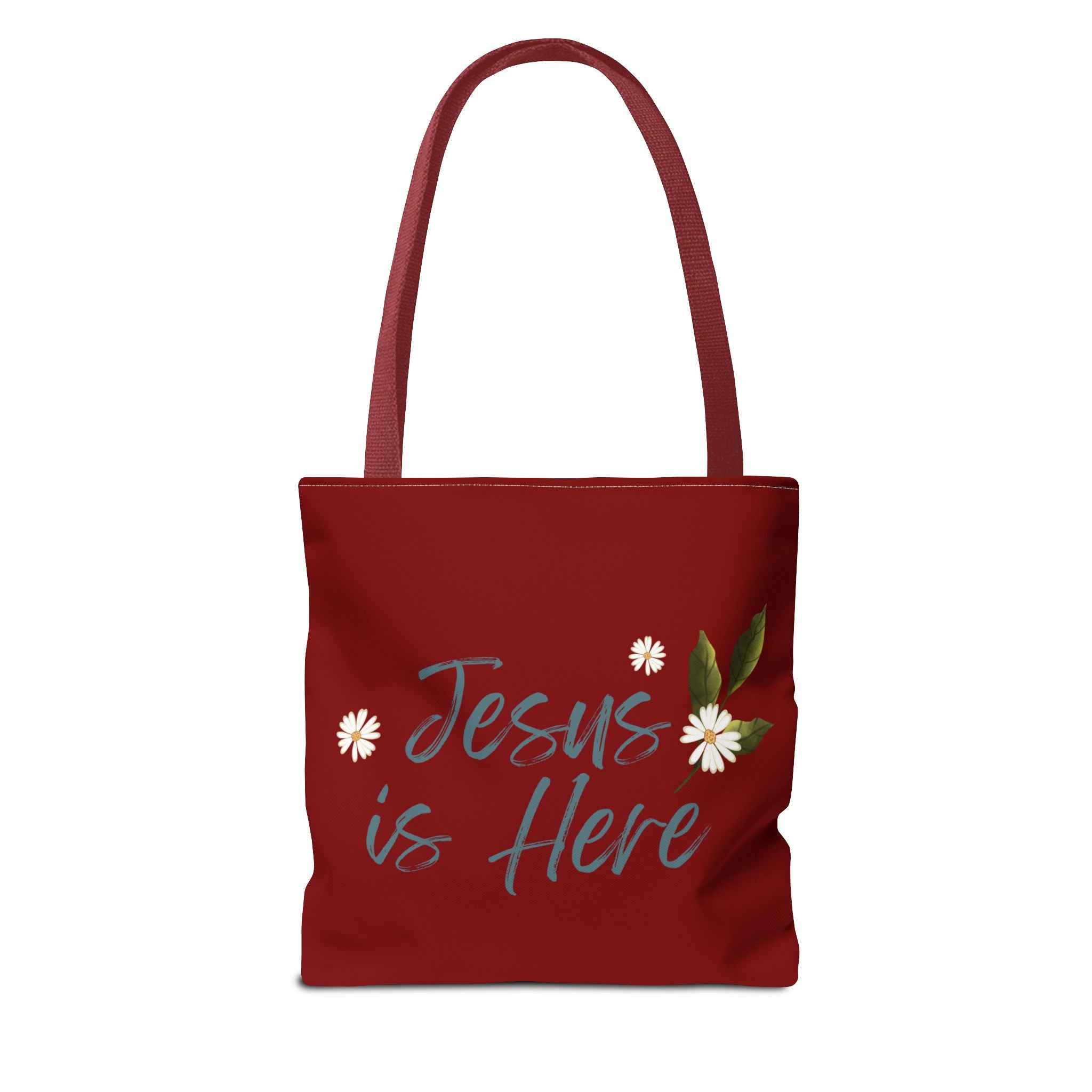 Jesus is Here Tote Bag