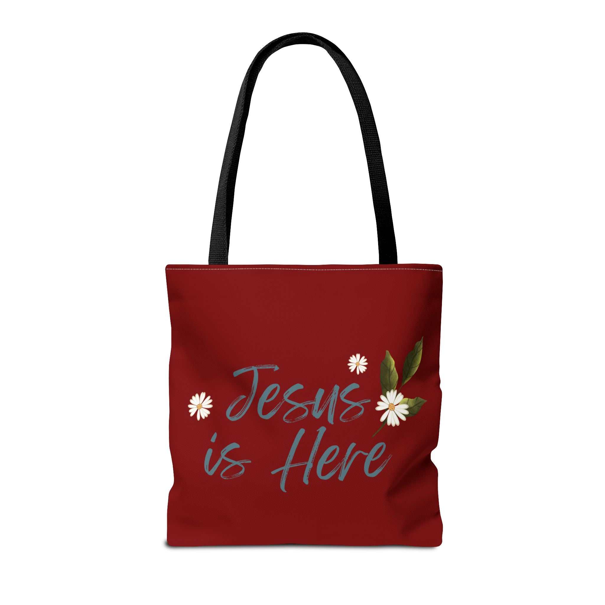 Jesus is Here Tote Bag