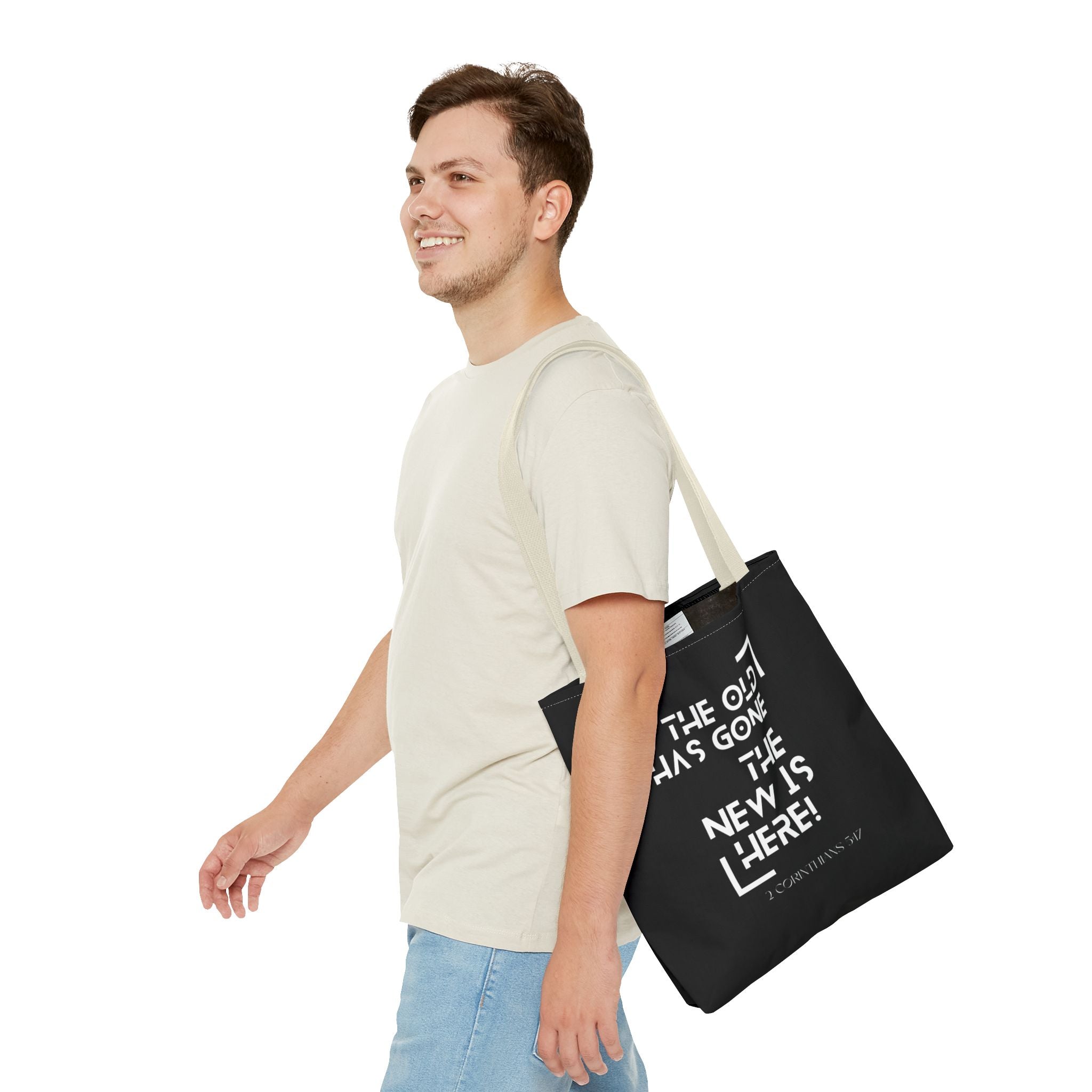 2 CORINTHIANS 5:17 Tote Bag