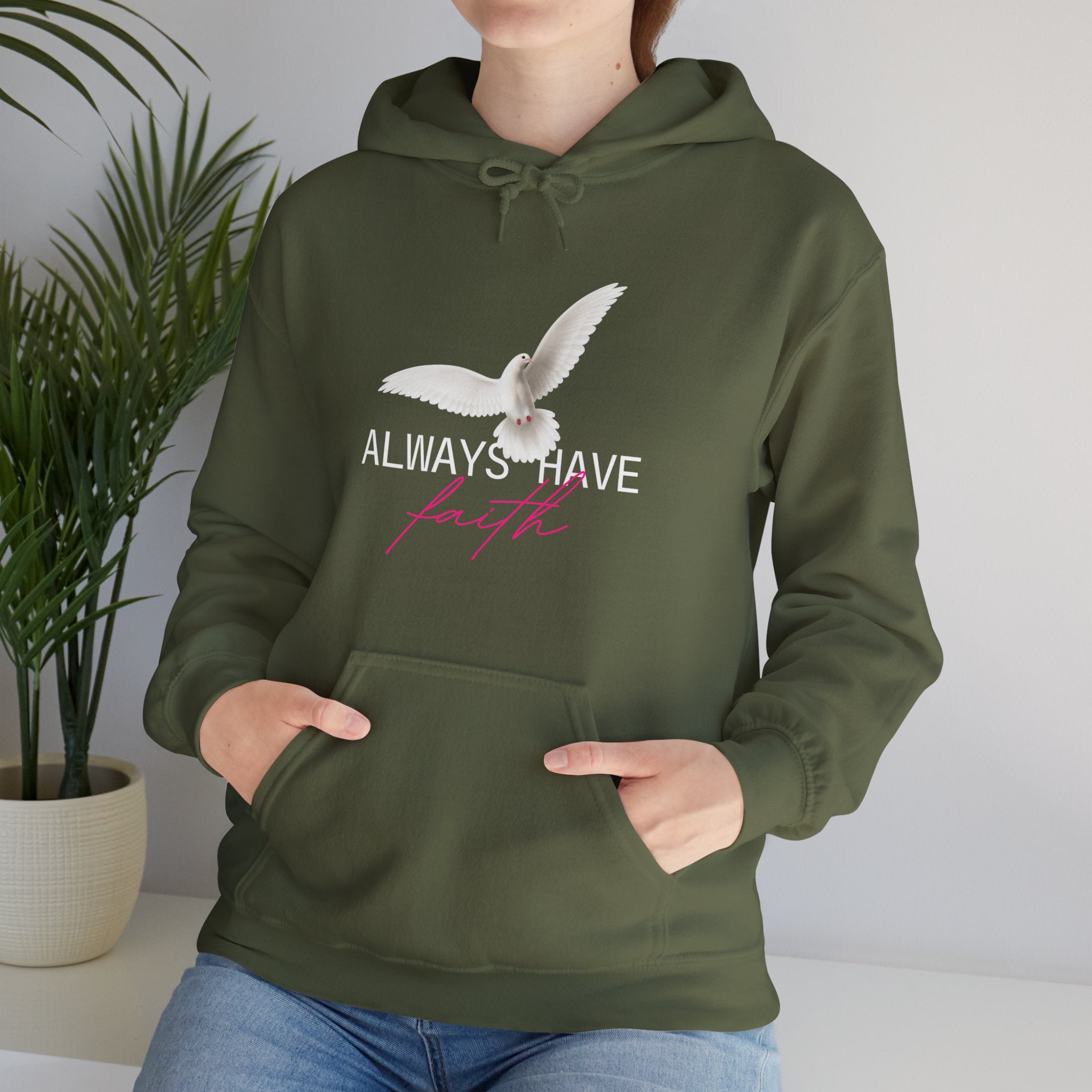 Always Have Faith Unisex Heavy Blend™ Hooded Sweatshirt