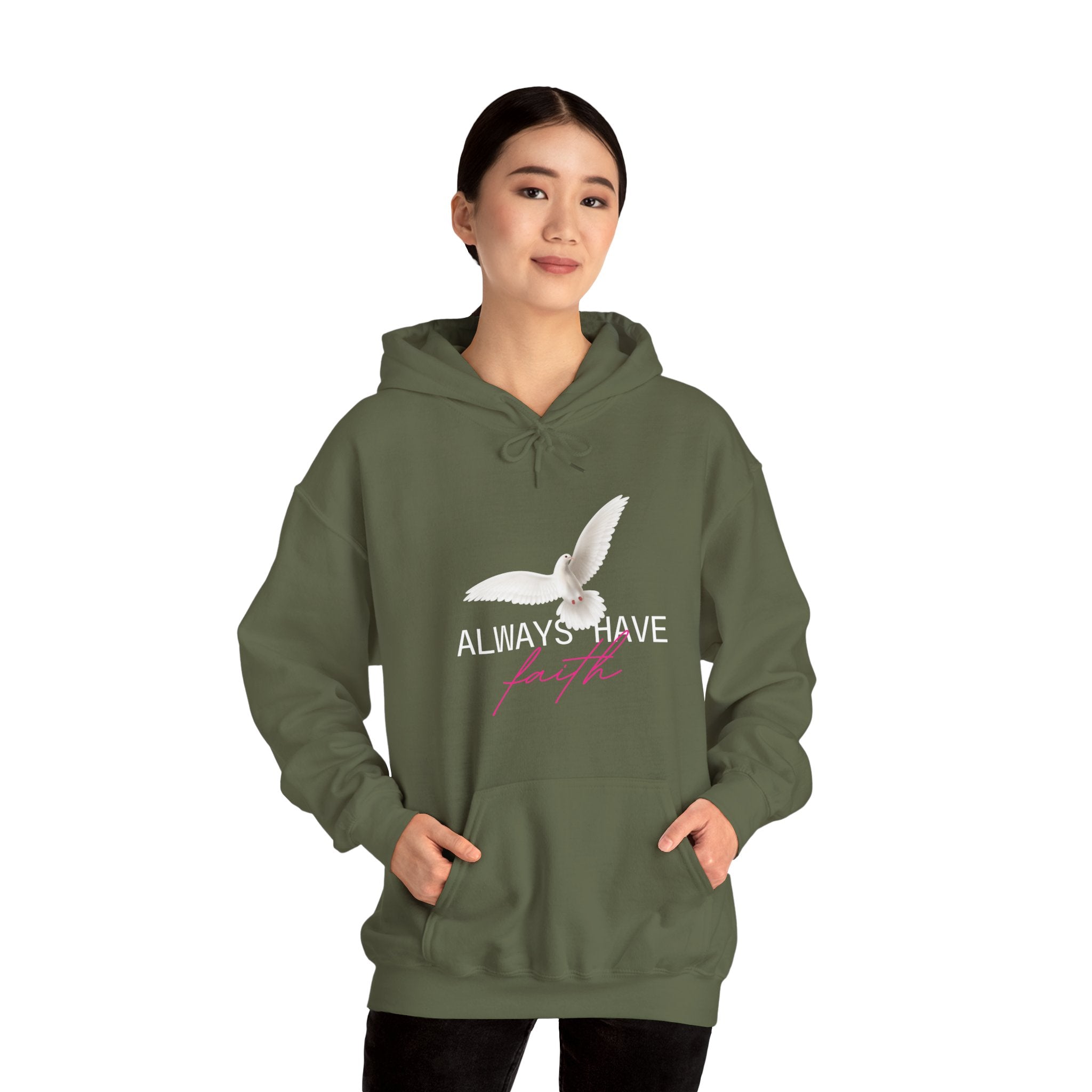 Always Have Faith Unisex Heavy Blend™ Hooded Sweatshirt