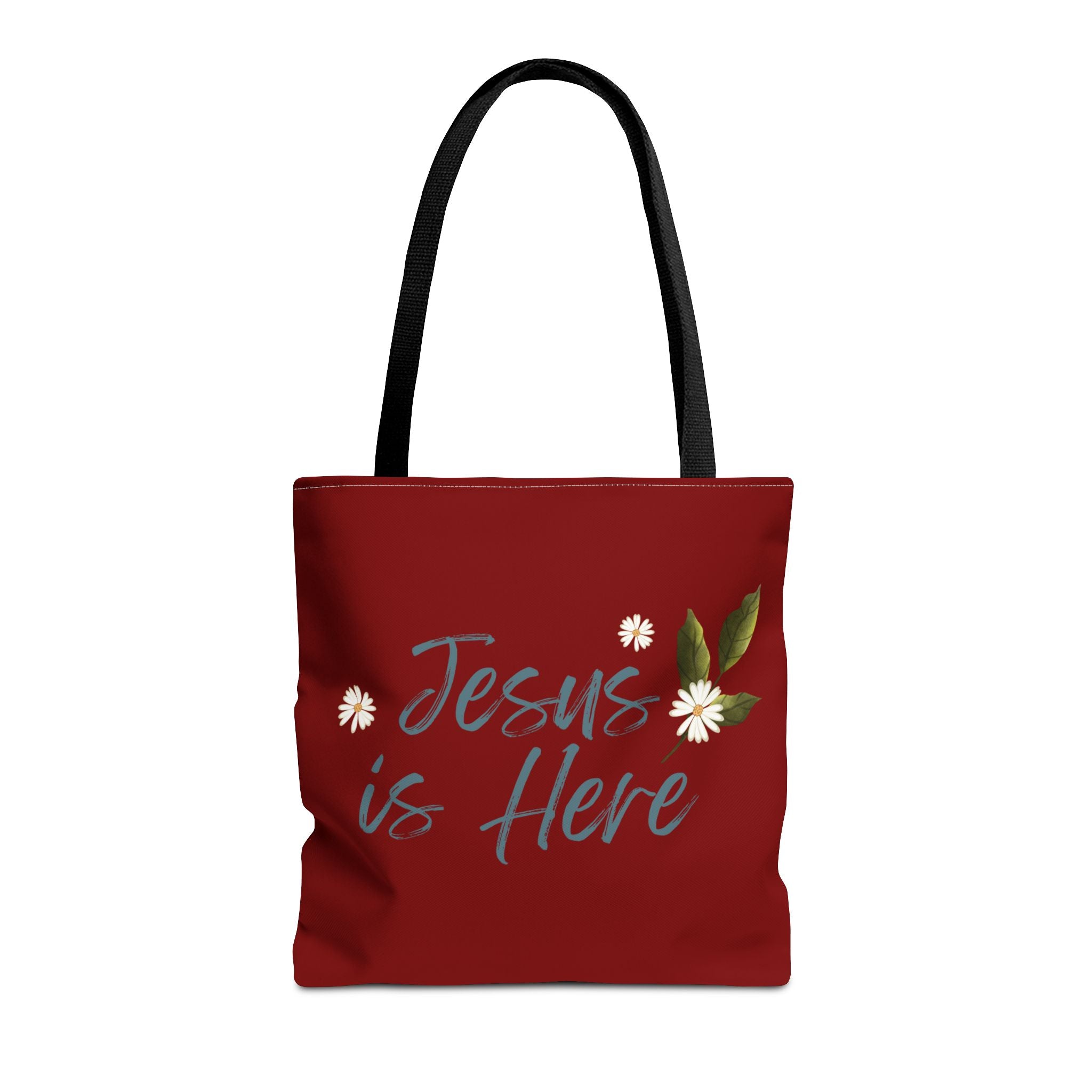 Jesus is Here Tote Bag