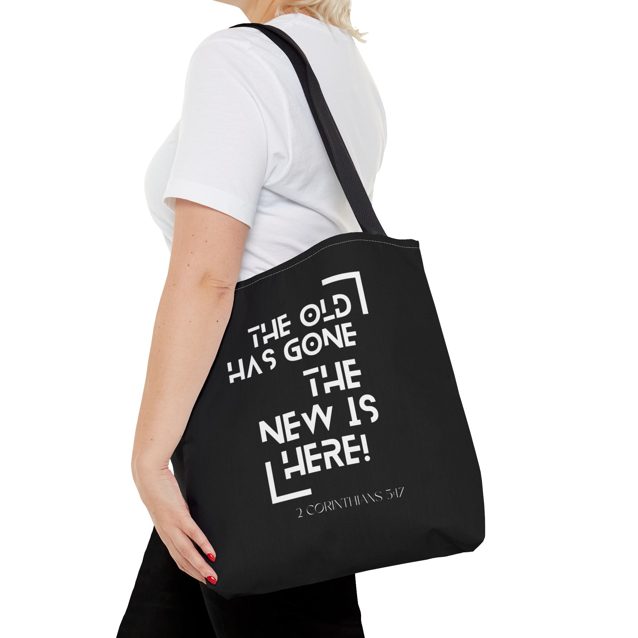 2 CORINTHIANS 5:17 Tote Bag