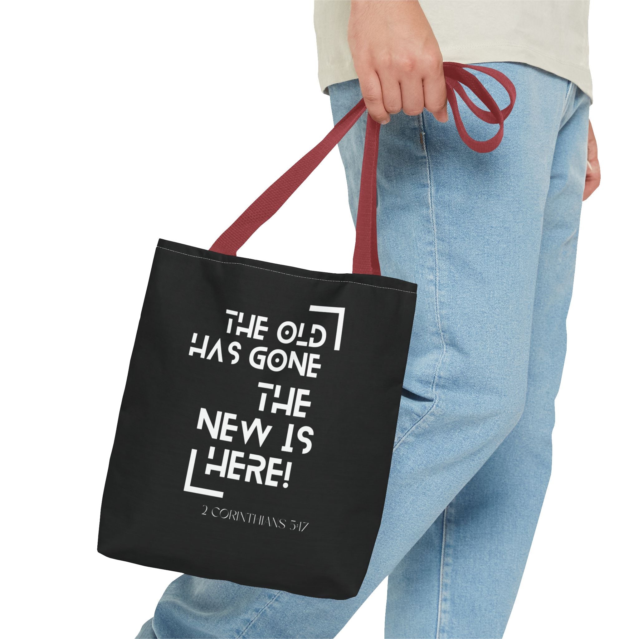 2 CORINTHIANS 5:17 Tote Bag