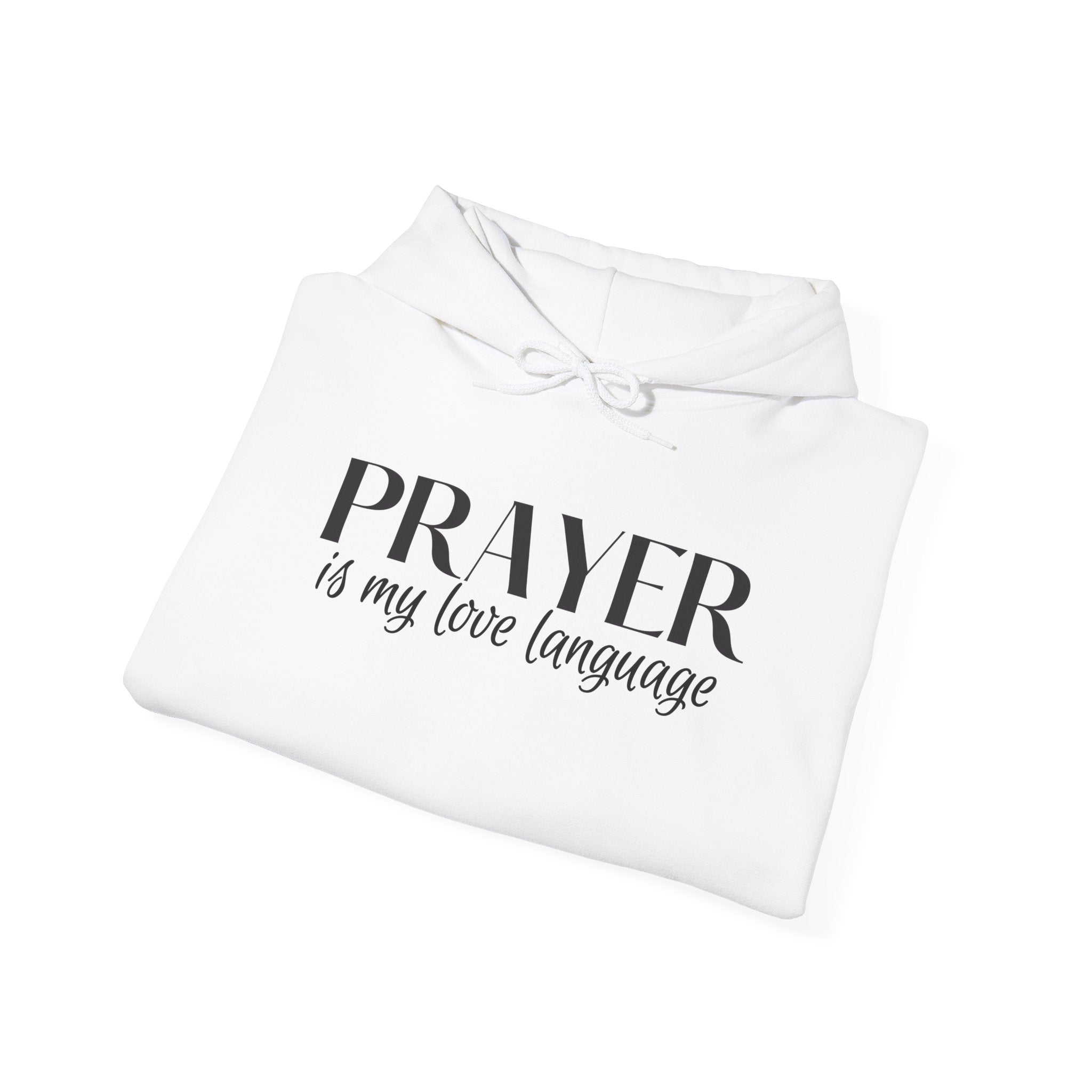 Prayer is my Love Language Unisex Heavy Blend™ Hooded Sweatshirt