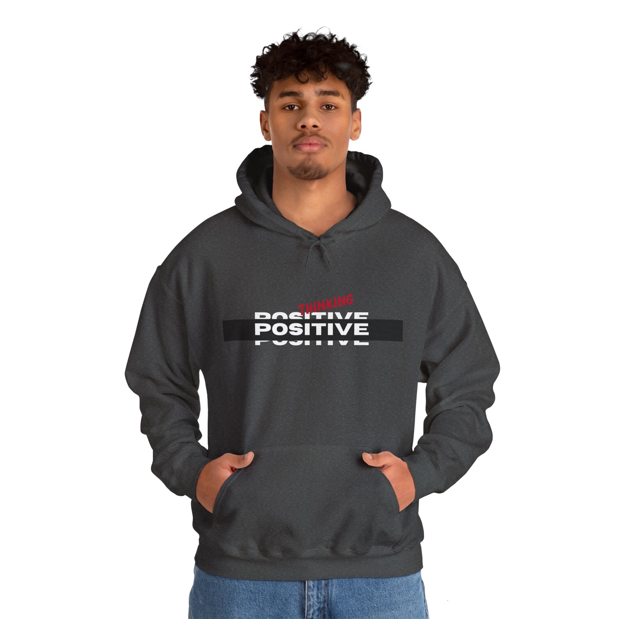 Thinking Positive Unisex Heavy Blend™ Hooded Sweatshirt