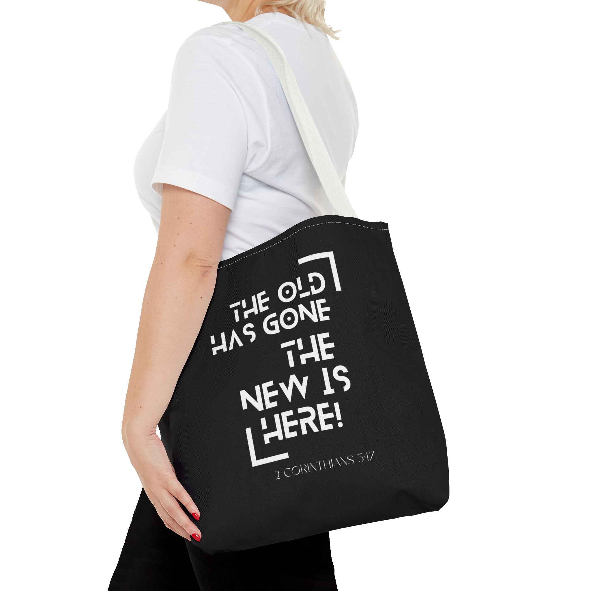 2 CORINTHIANS 5:17 Tote Bag