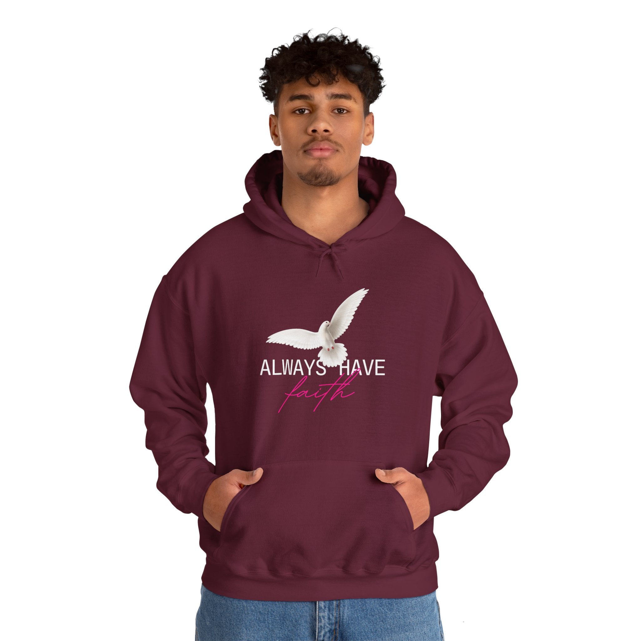 Always Have Faith Unisex Heavy Blend™ Hooded Sweatshirt