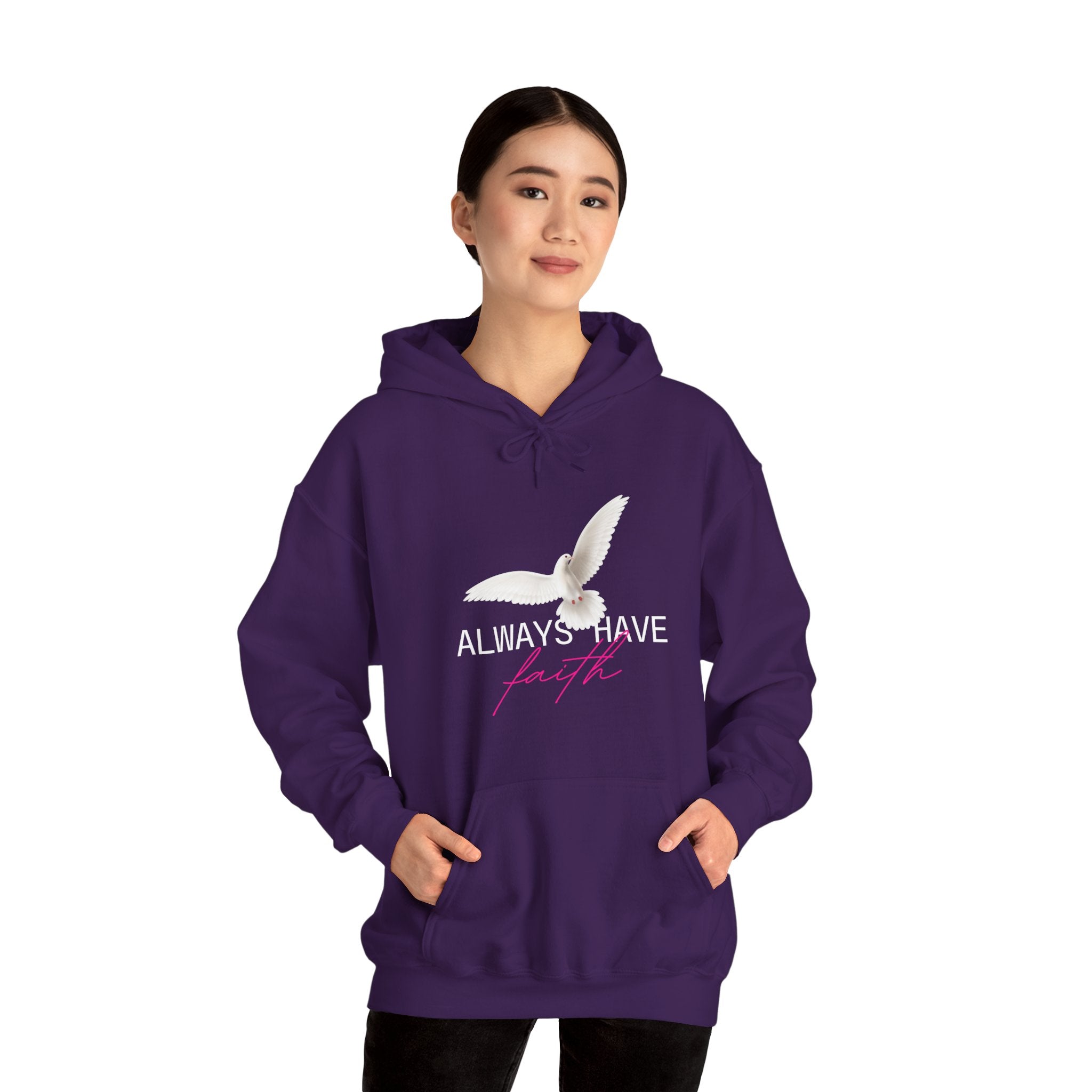 Always Have Faith Unisex Heavy Blend™ Hooded Sweatshirt