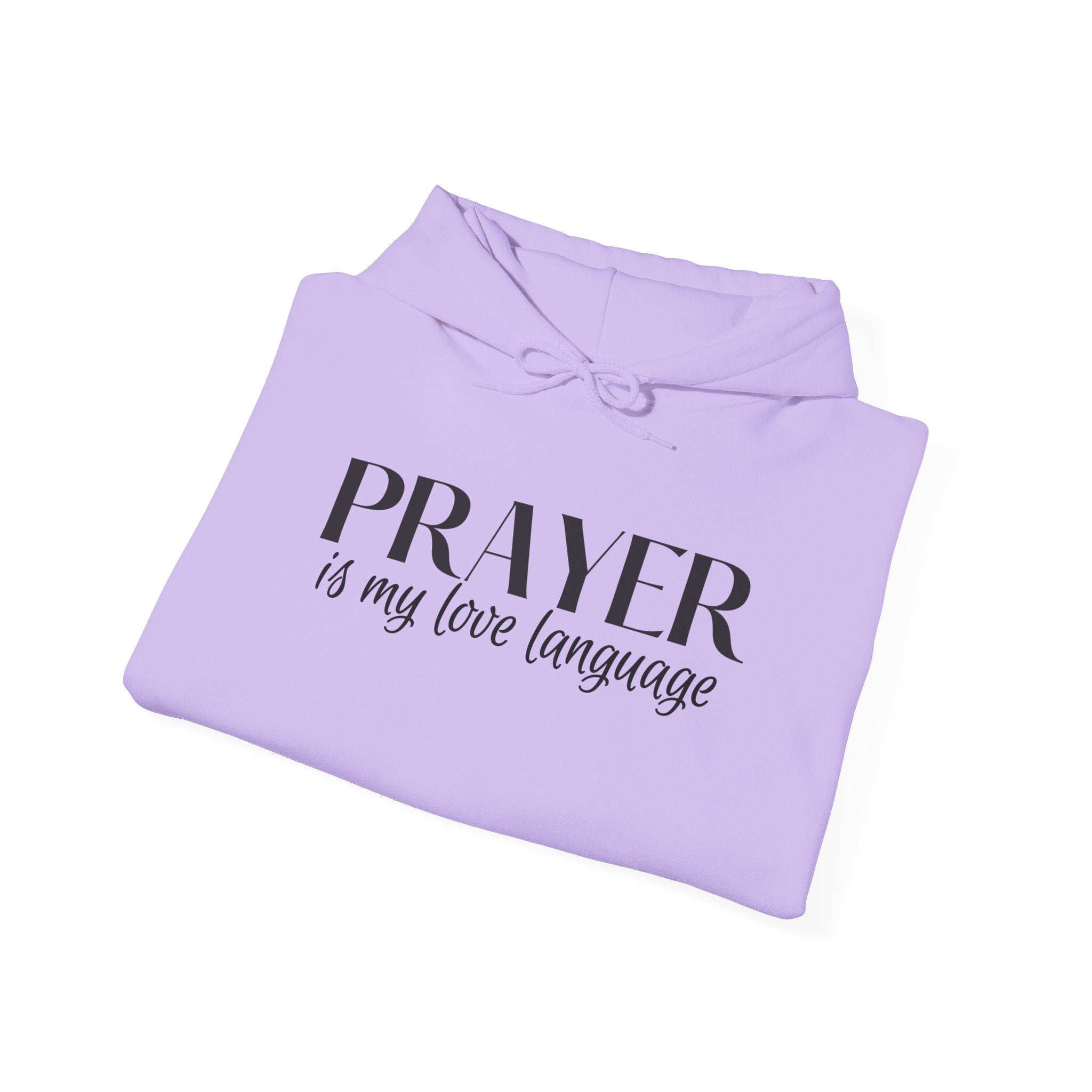 Prayer is my Love Language Unisex Heavy Blend™ Hooded Sweatshirt