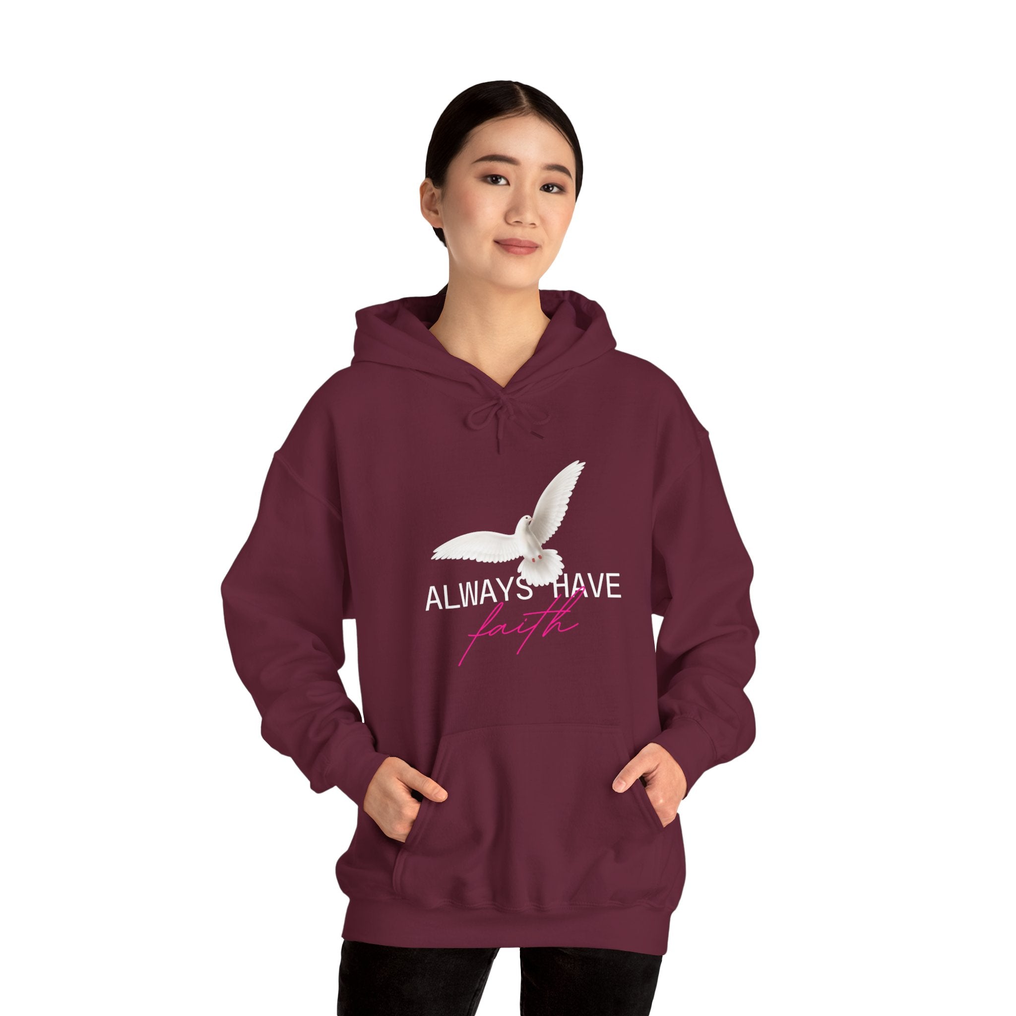 Always Have Faith Unisex Heavy Blend™ Hooded Sweatshirt