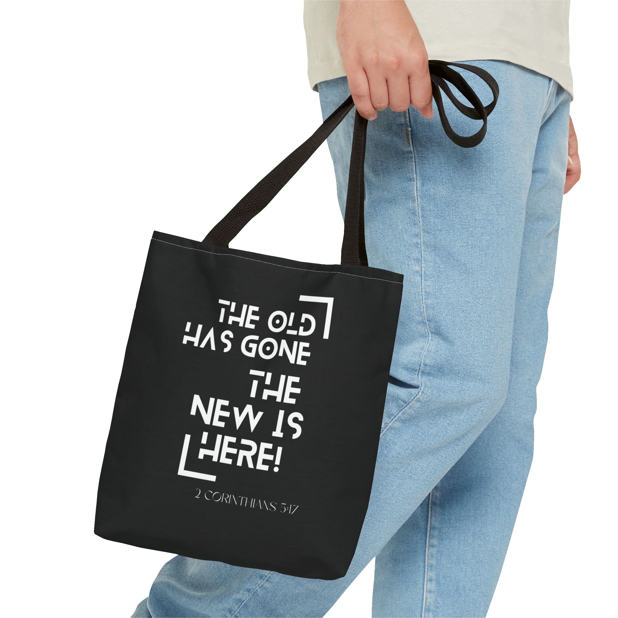 2 CORINTHIANS 5:17 Tote Bag