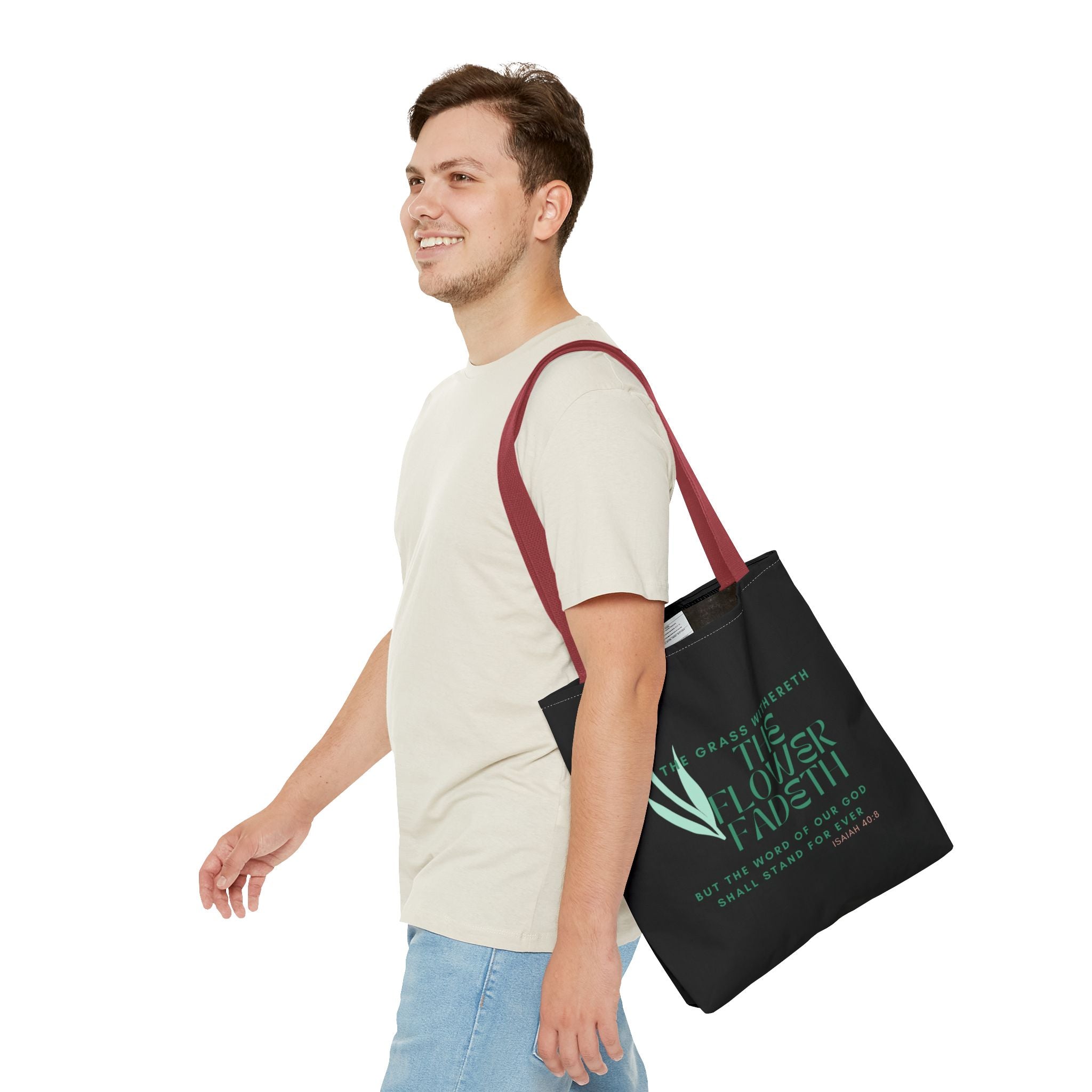 ISAIAH 40:8 Tote Bag