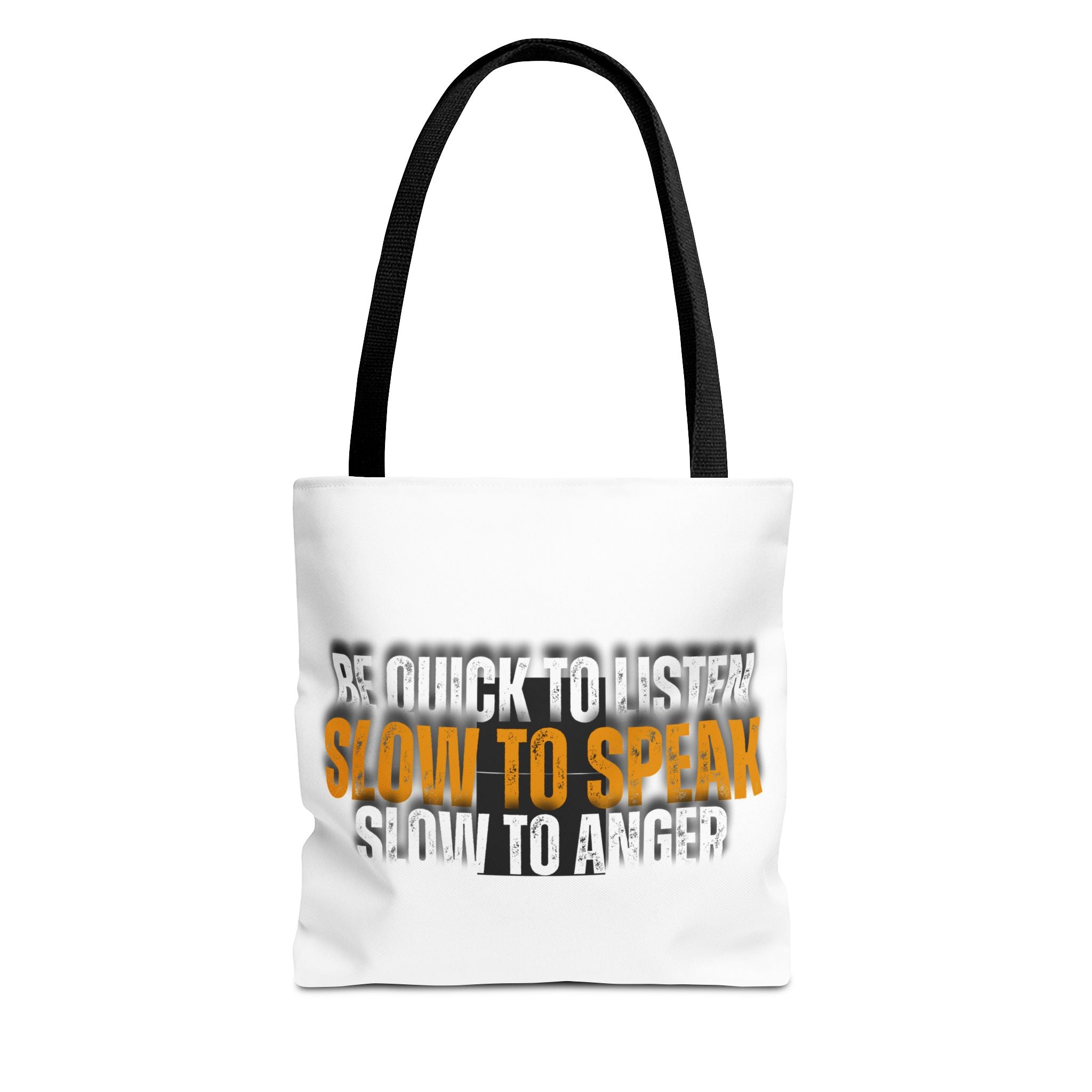 JAMES 1:19 Tote Bag