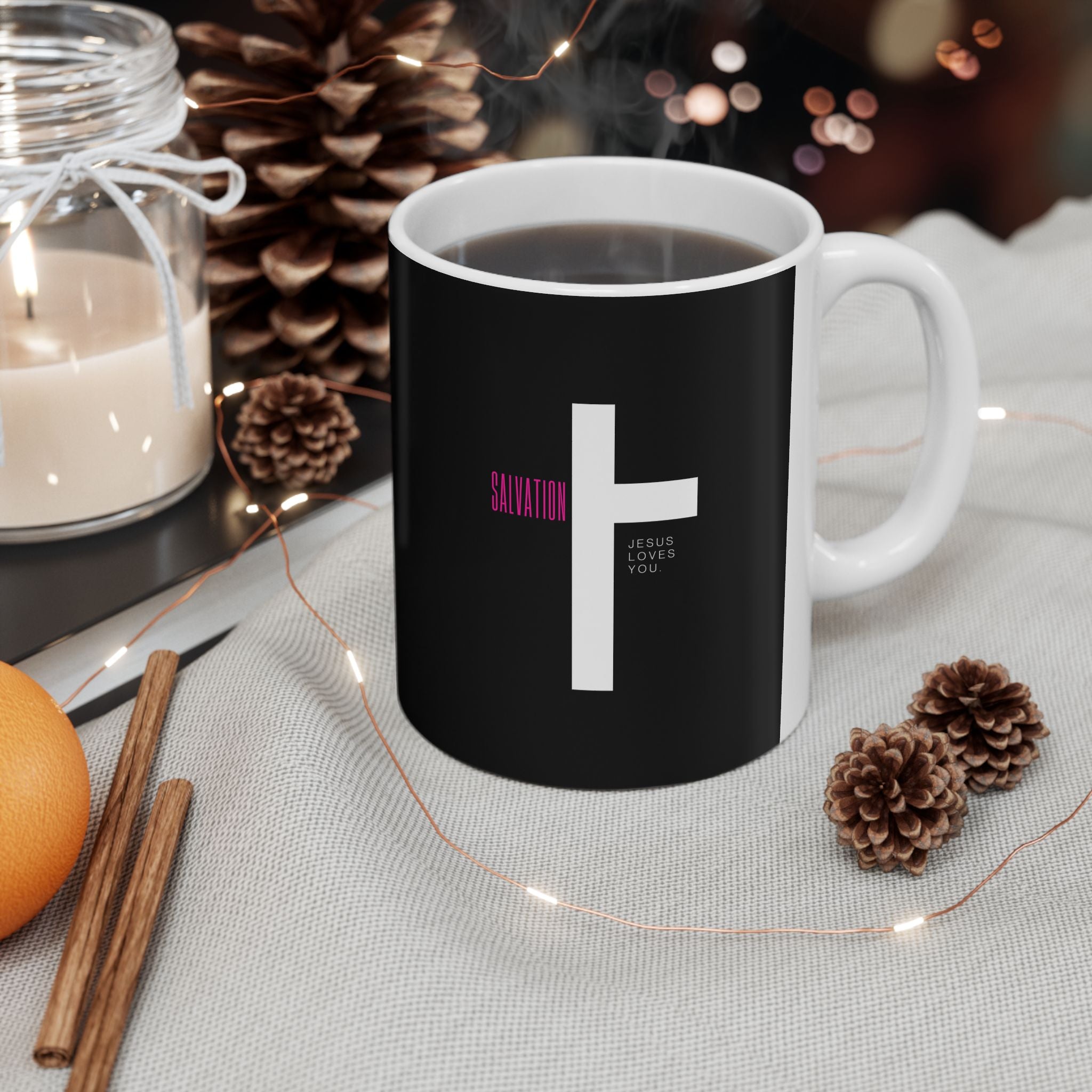 Jesus Loves You Ceramic Mug 11oz