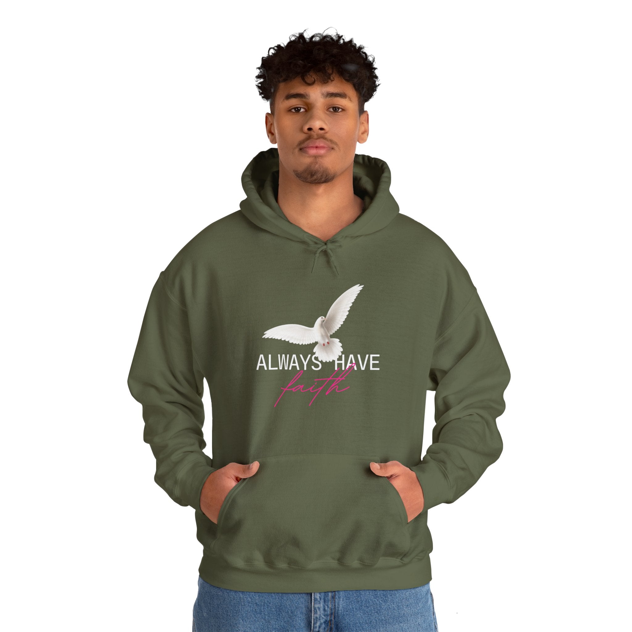 Always Have Faith Unisex Heavy Blend™ Hooded Sweatshirt