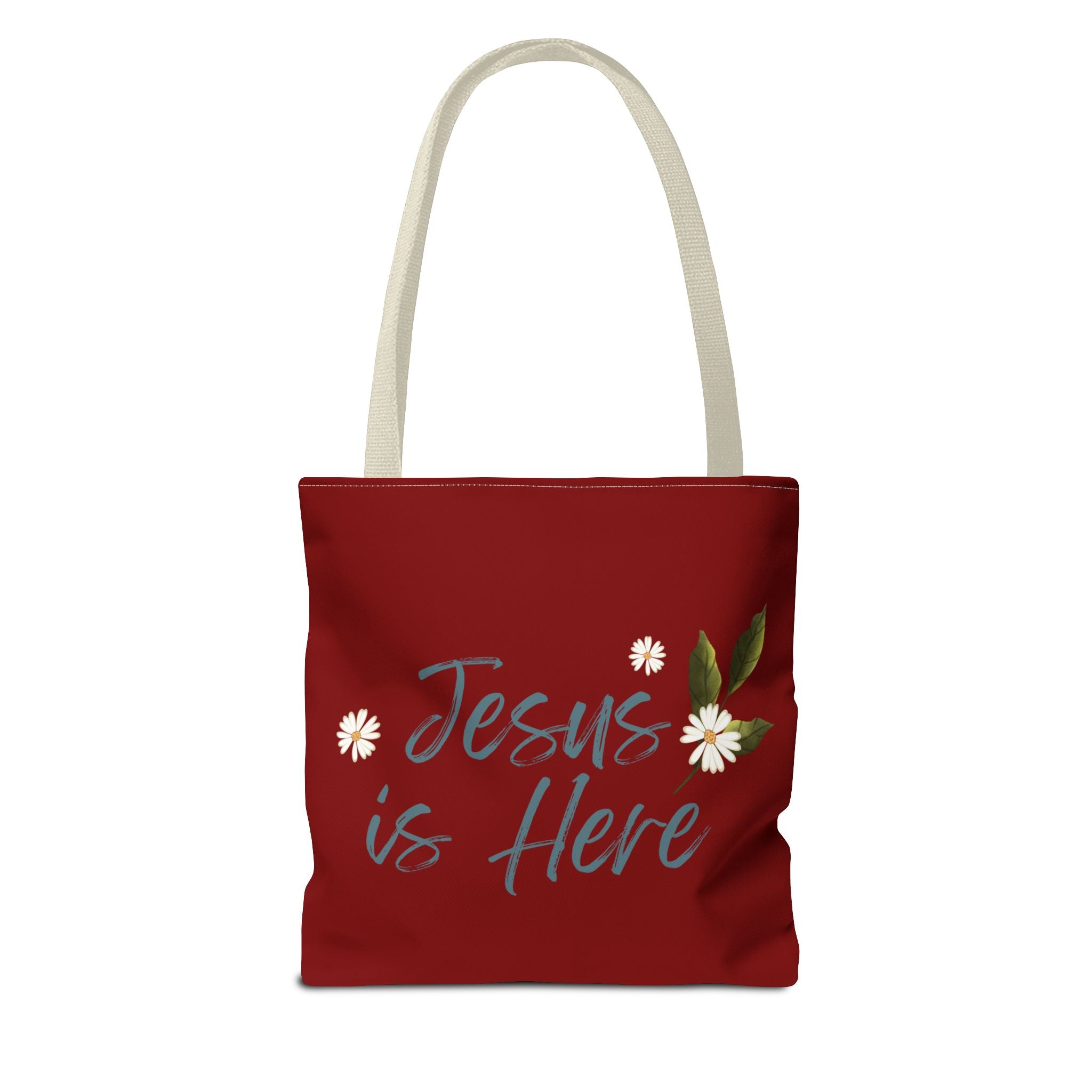 Jesus is Here Tote Bag