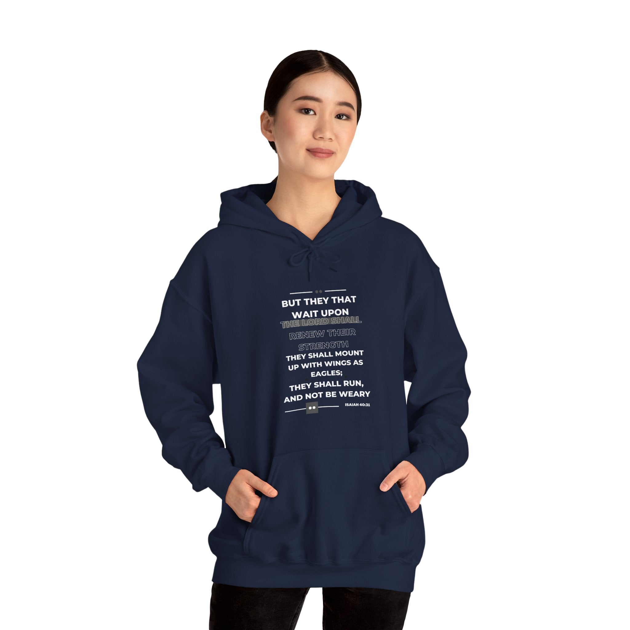 ISAIAH 40:31 Unisex Heavy Blend™ Hooded Sweatshirt