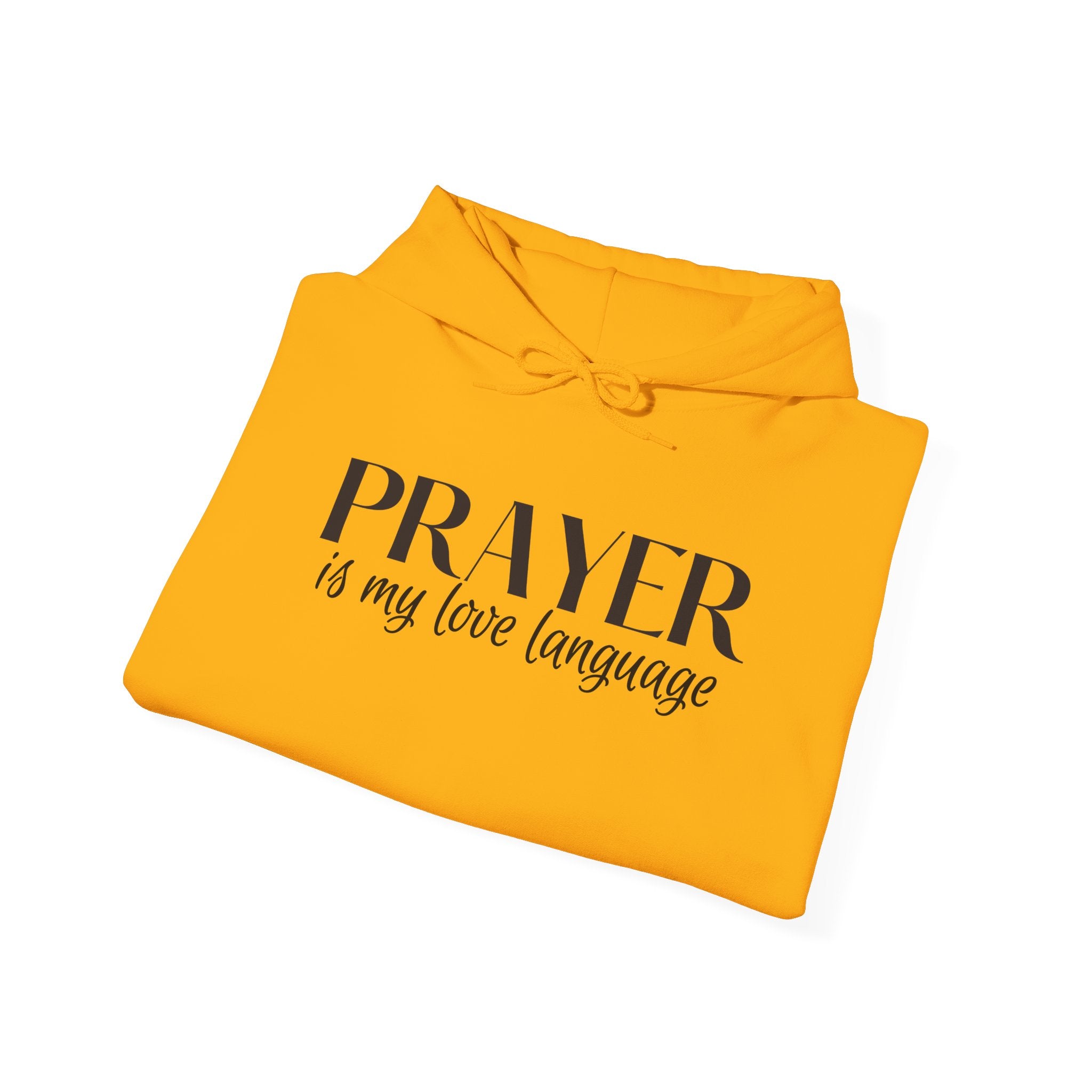 Prayer is my Love Language Unisex Heavy Blend™ Hooded Sweatshirt