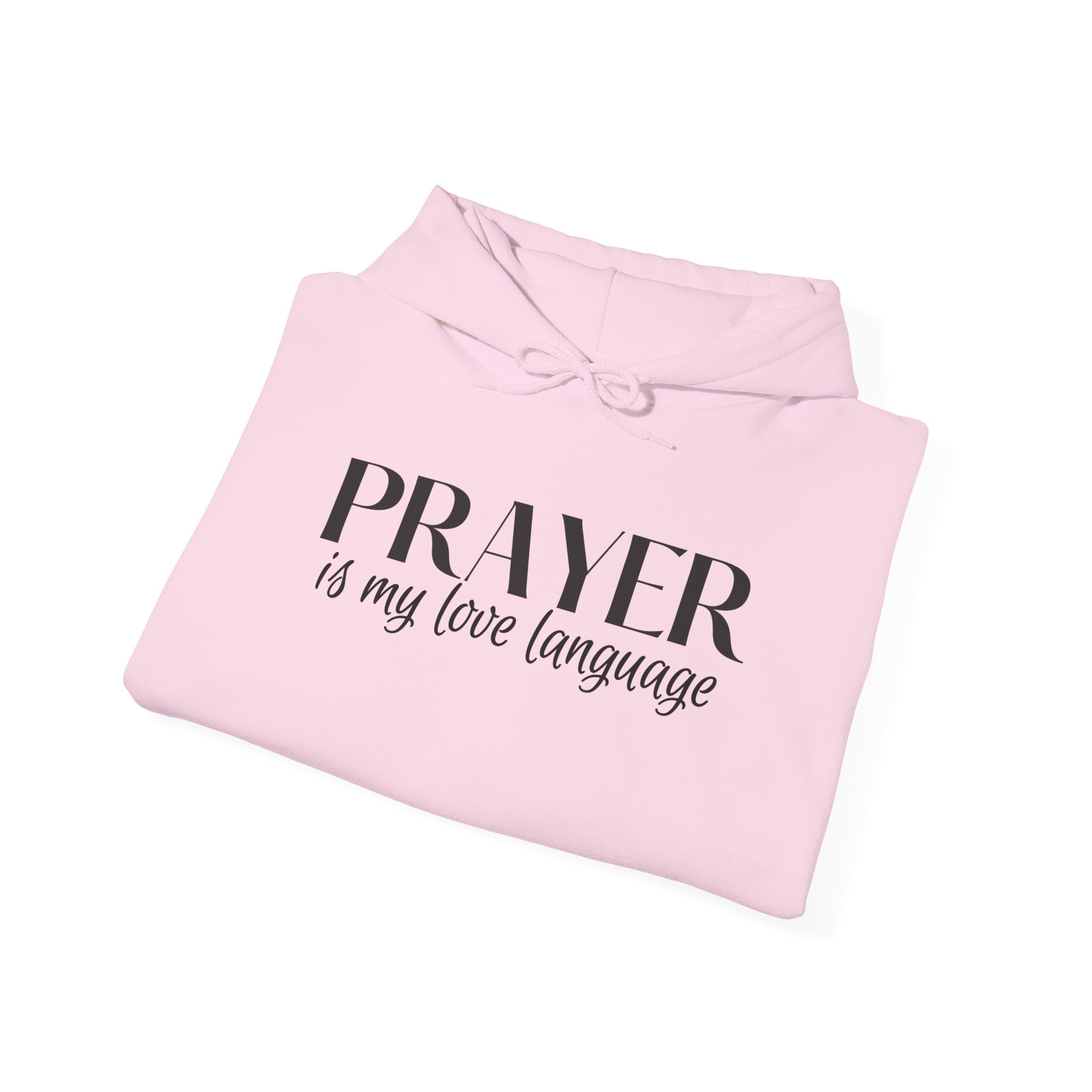 Prayer is my Love Language Unisex Heavy Blend™ Hooded Sweatshirt