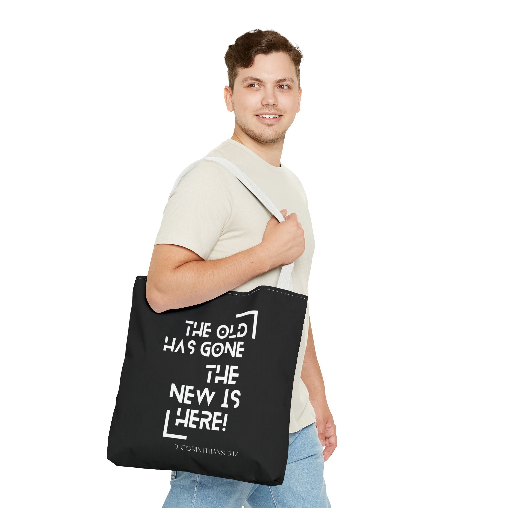 2 CORINTHIANS 5:17 Tote Bag