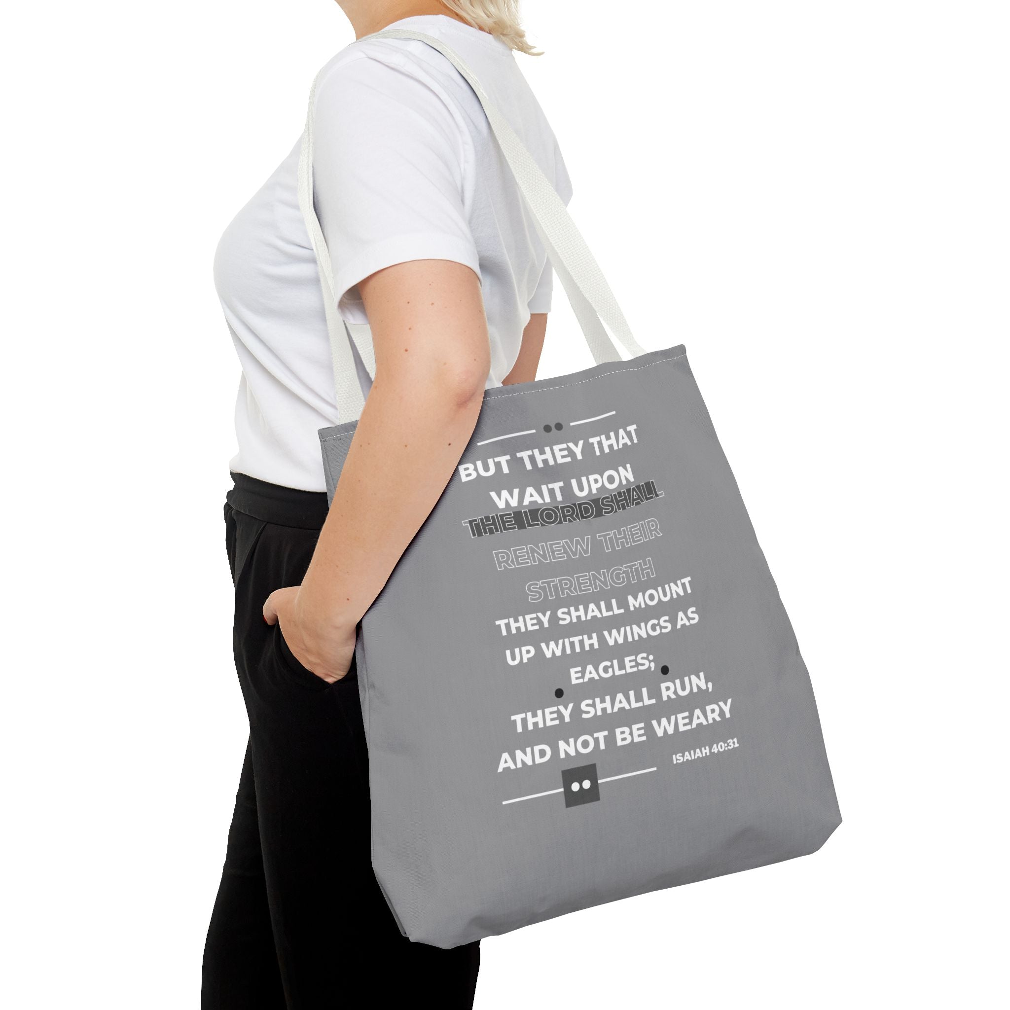 ISAIAH 40:31 Tote Bag