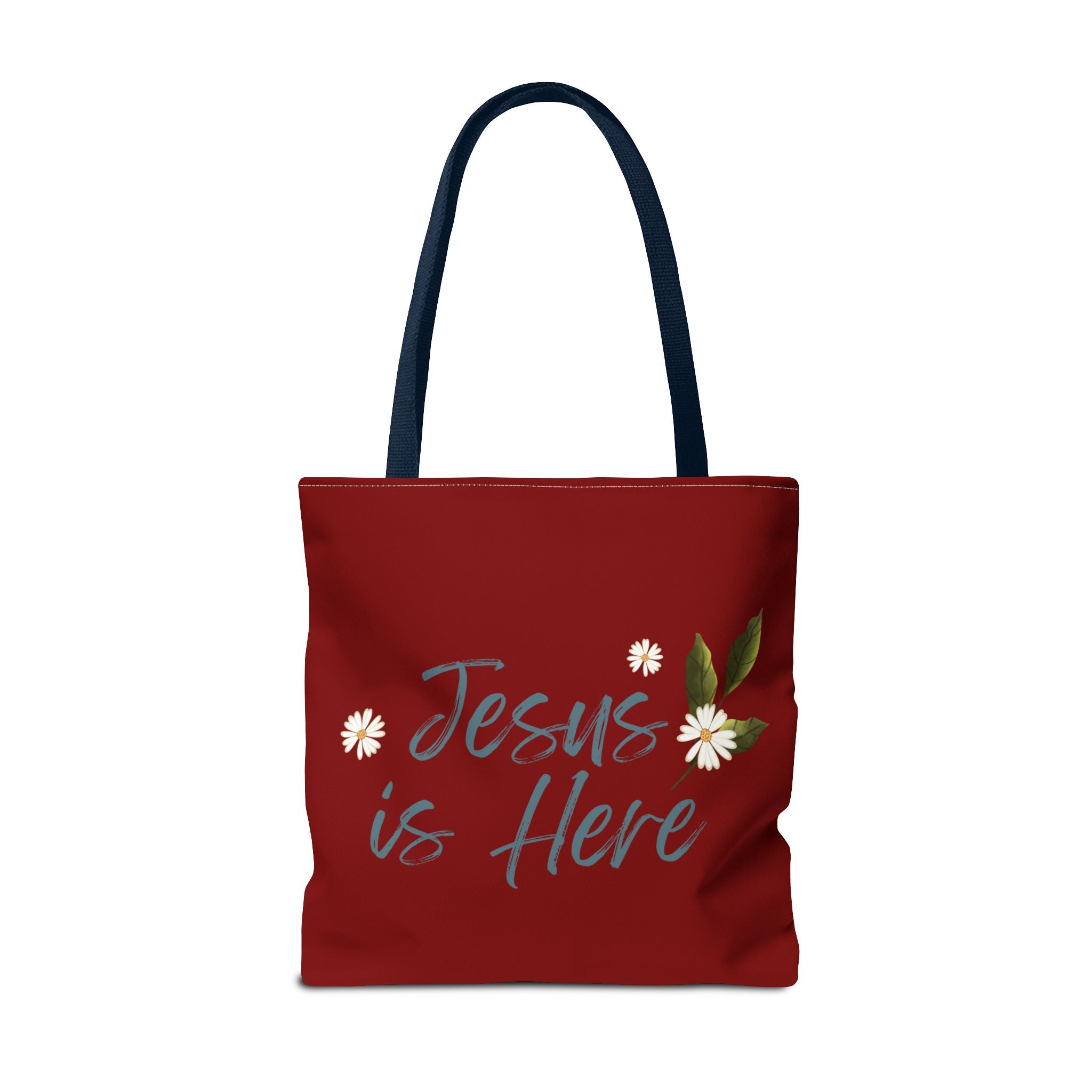 Jesus is Here Tote Bag