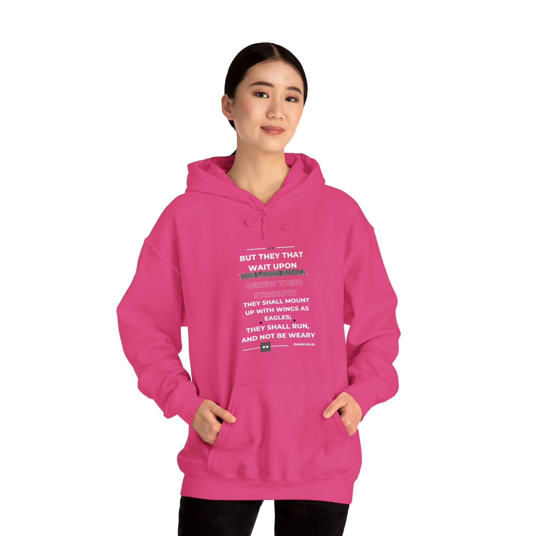 ISAIAH 40:31 Unisex Heavy Blend™ Hooded Sweatshirt