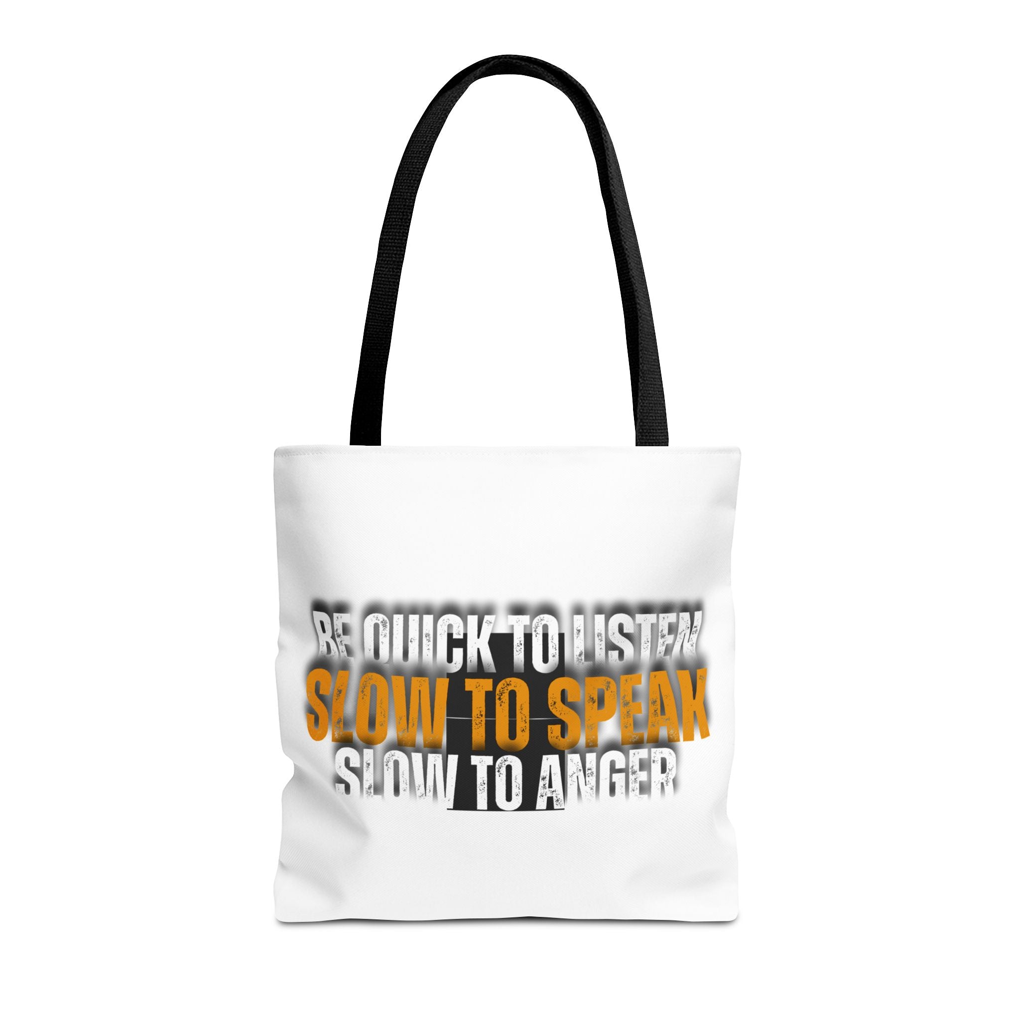 JAMES 1:19 Tote Bag