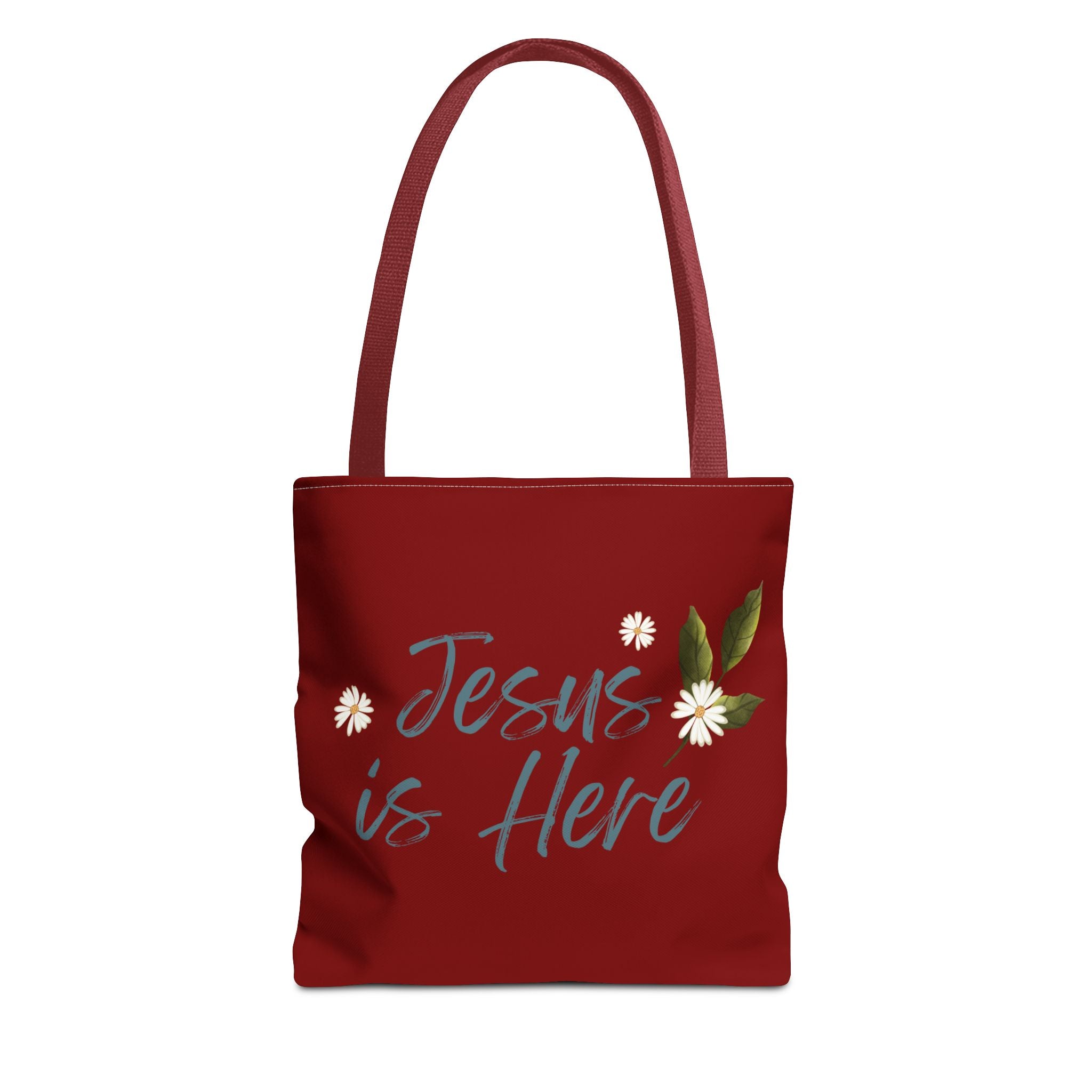 Jesus is Here Tote Bag