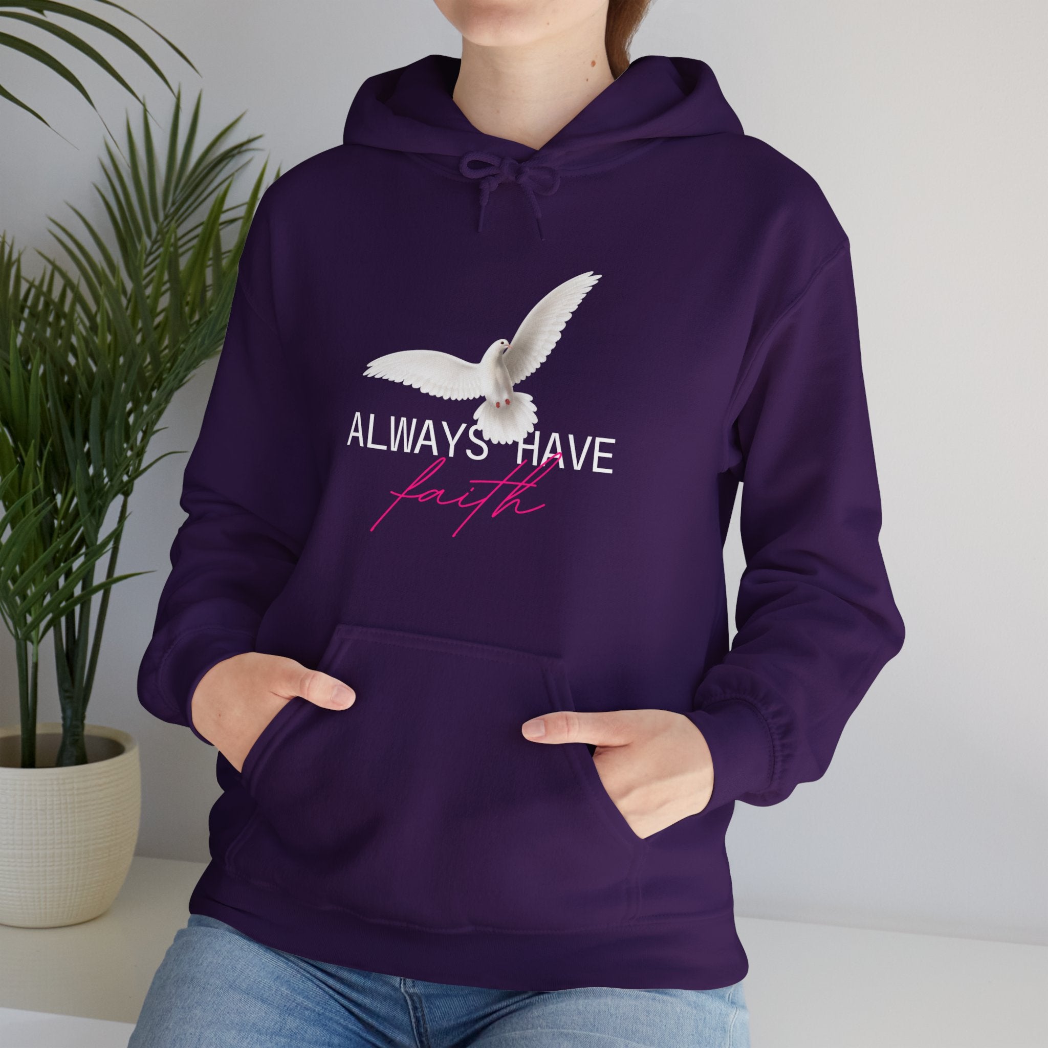 Always Have Faith Unisex Heavy Blend™ Hooded Sweatshirt