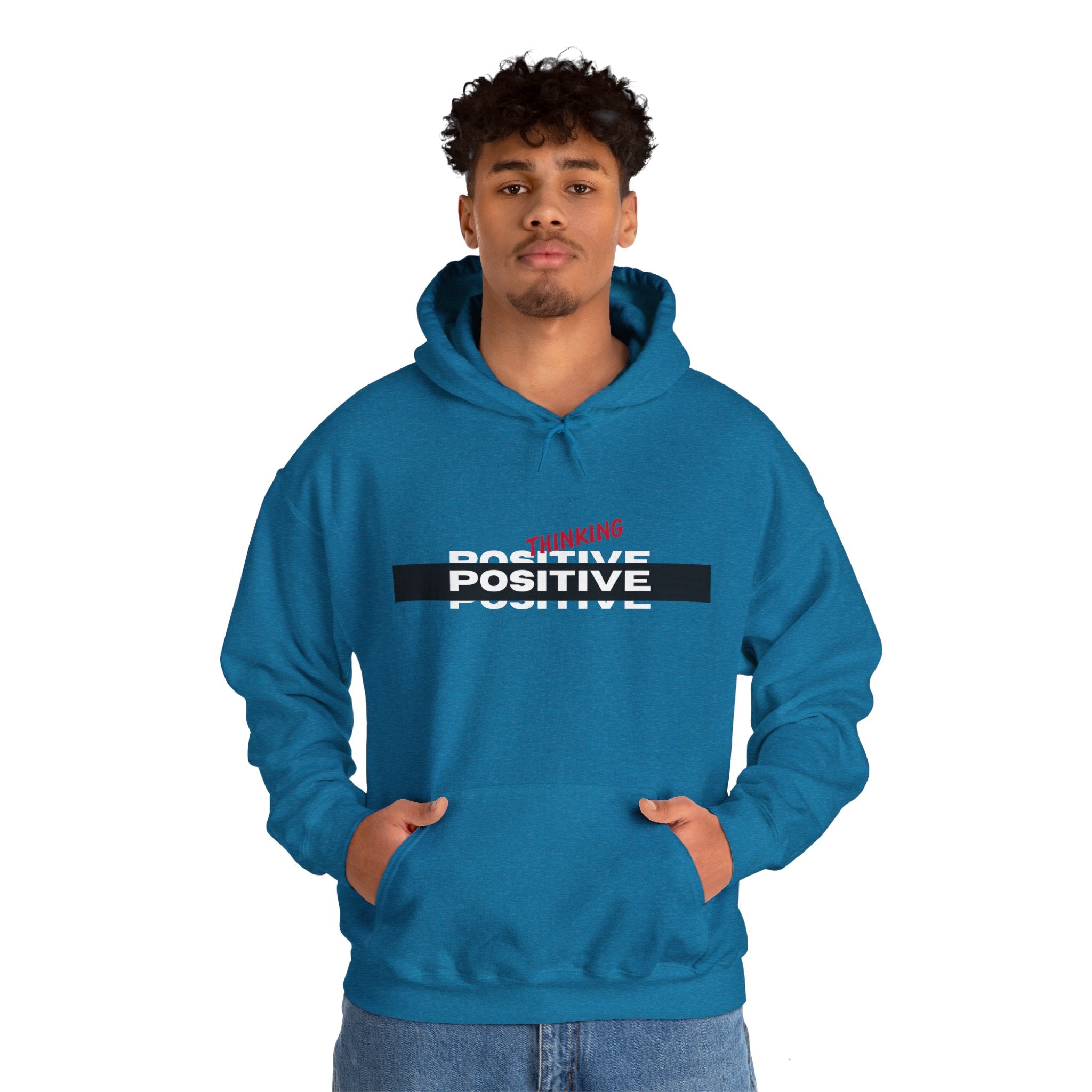 Thinking Positive Unisex Heavy Blend™ Hooded Sweatshirt