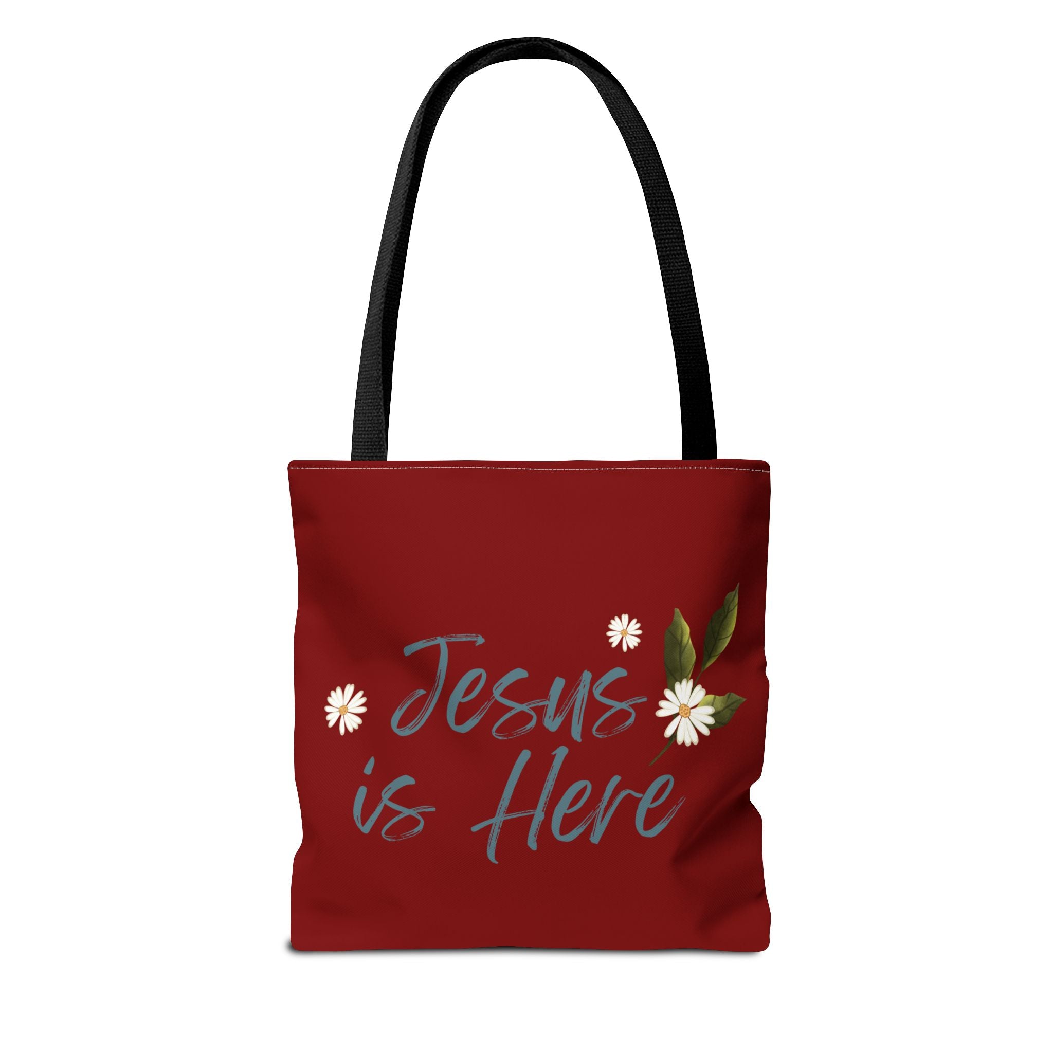 Jesus is Here Tote Bag