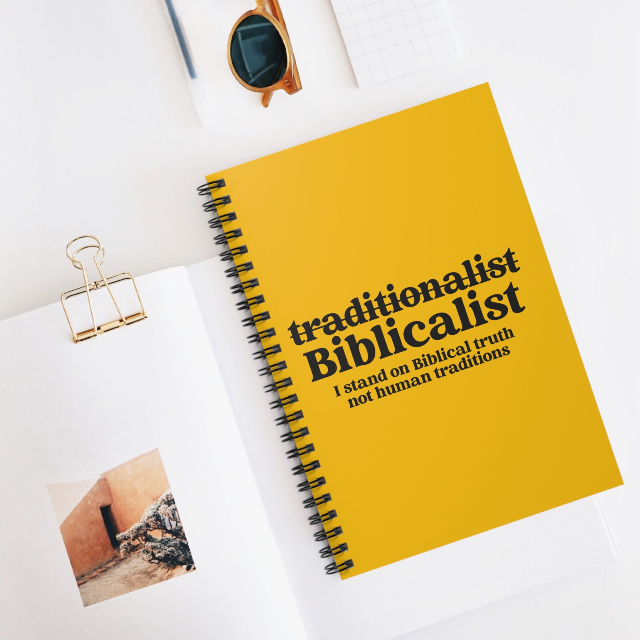 Biblicalist Spiral Notebook