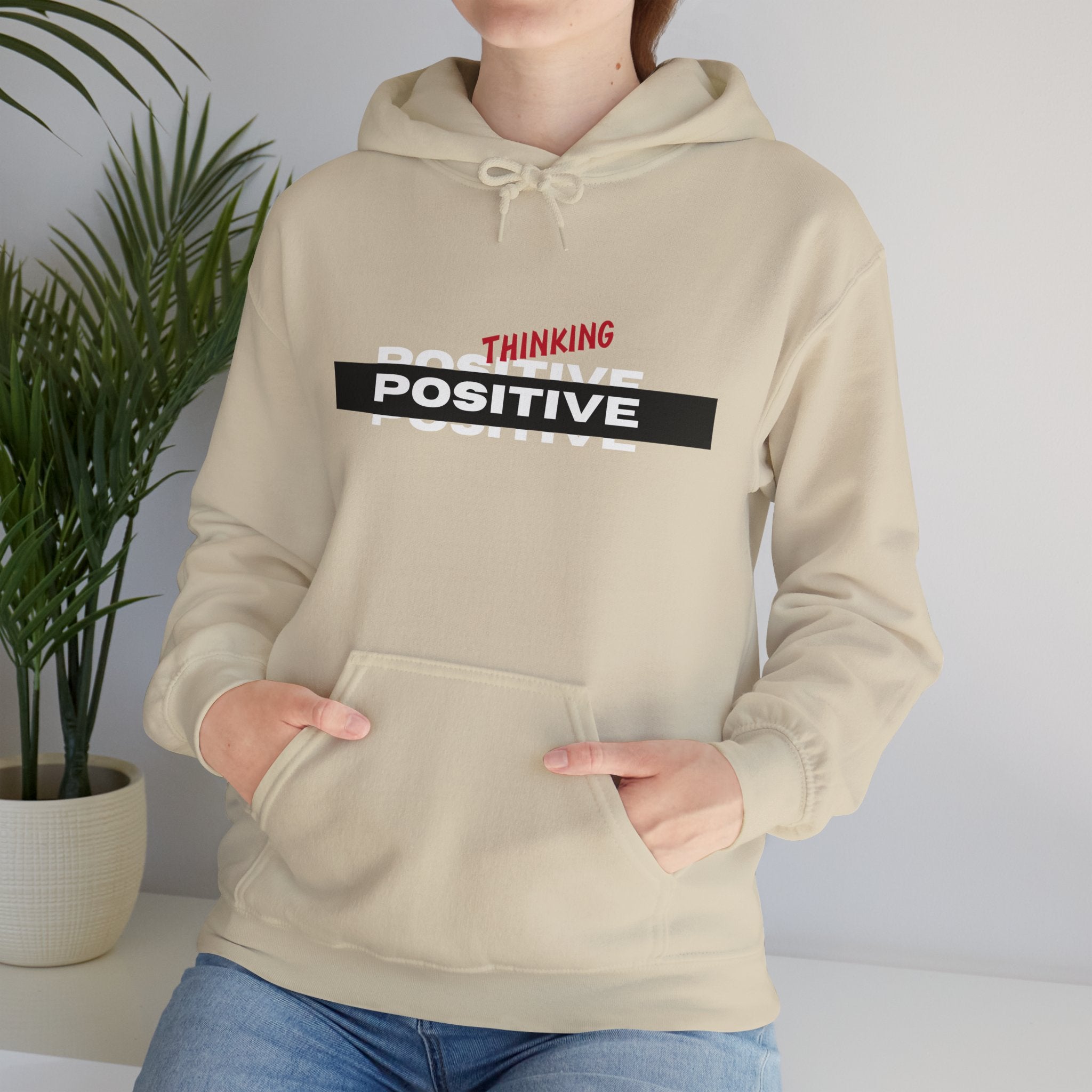 Thinking Positive Unisex Heavy Blend™ Hooded Sweatshirt