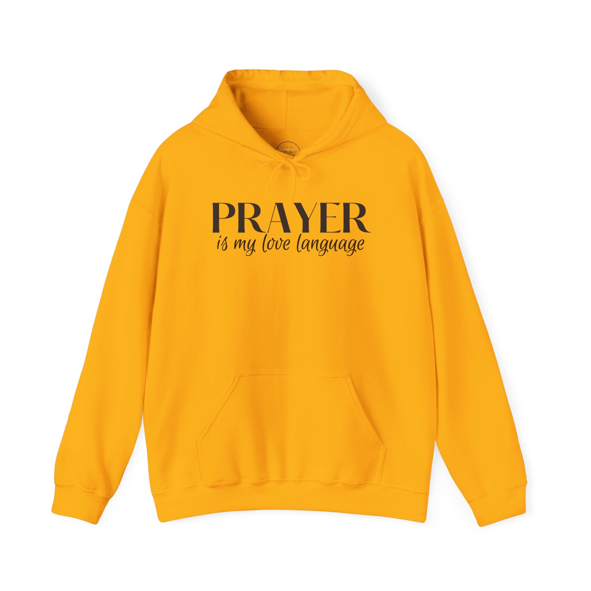 Prayer is my Love Language Unisex Heavy Blend™ Hooded Sweatshirt