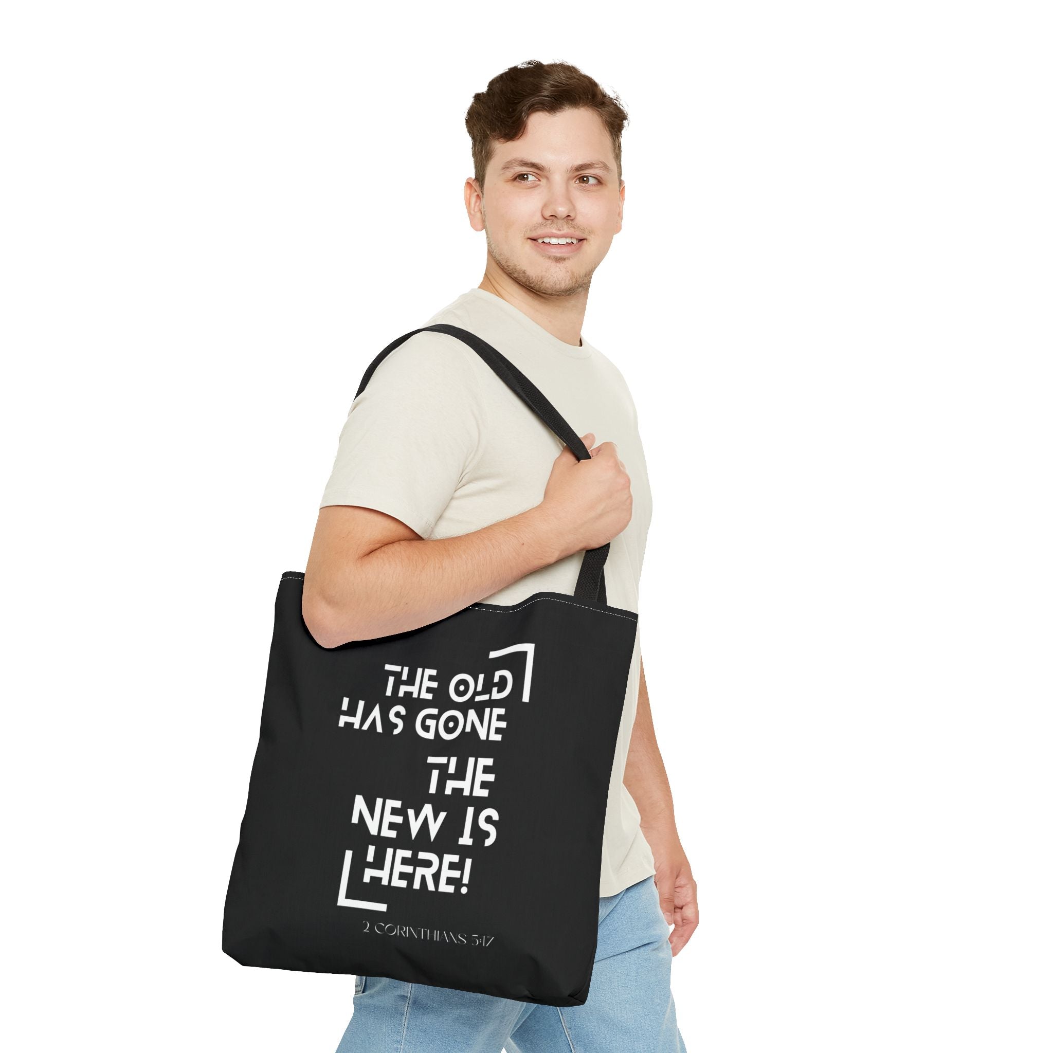 2 CORINTHIANS 5:17 Tote Bag