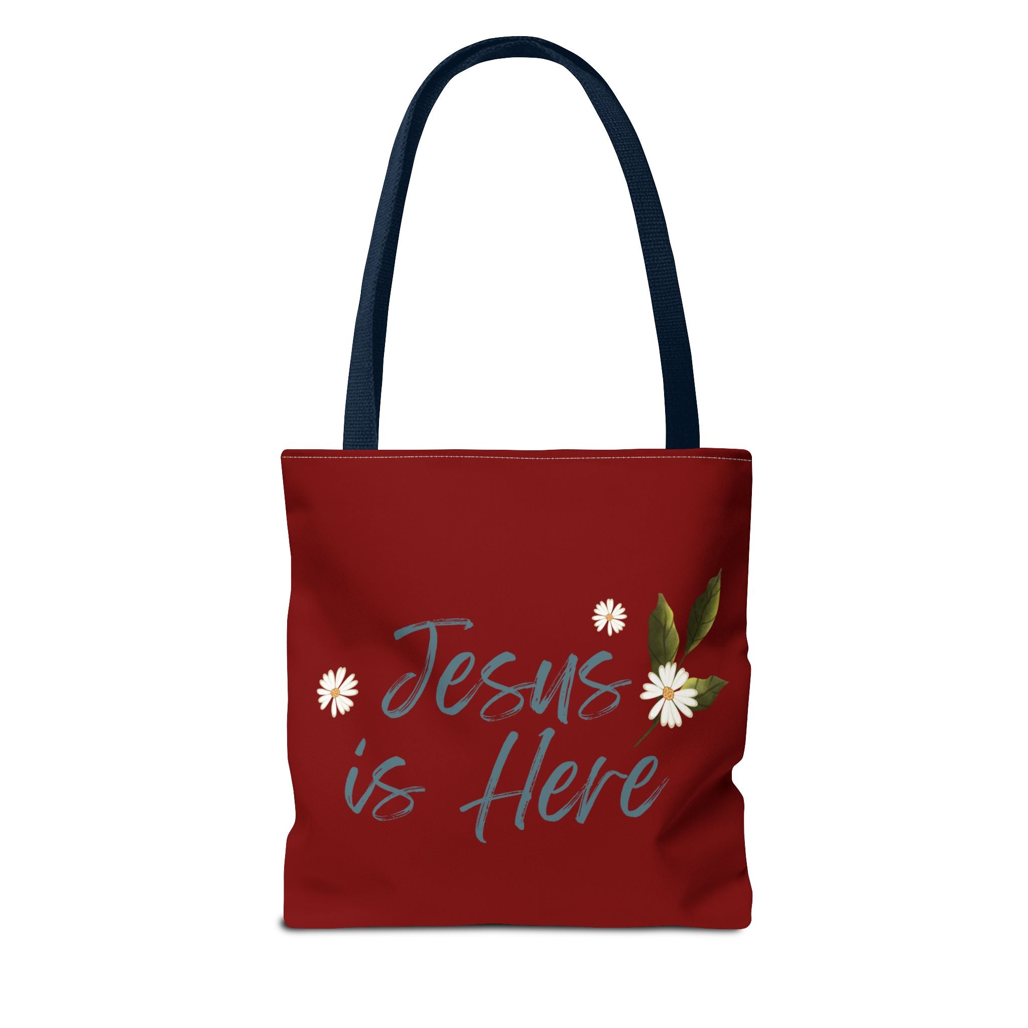 Jesus is Here Tote Bag