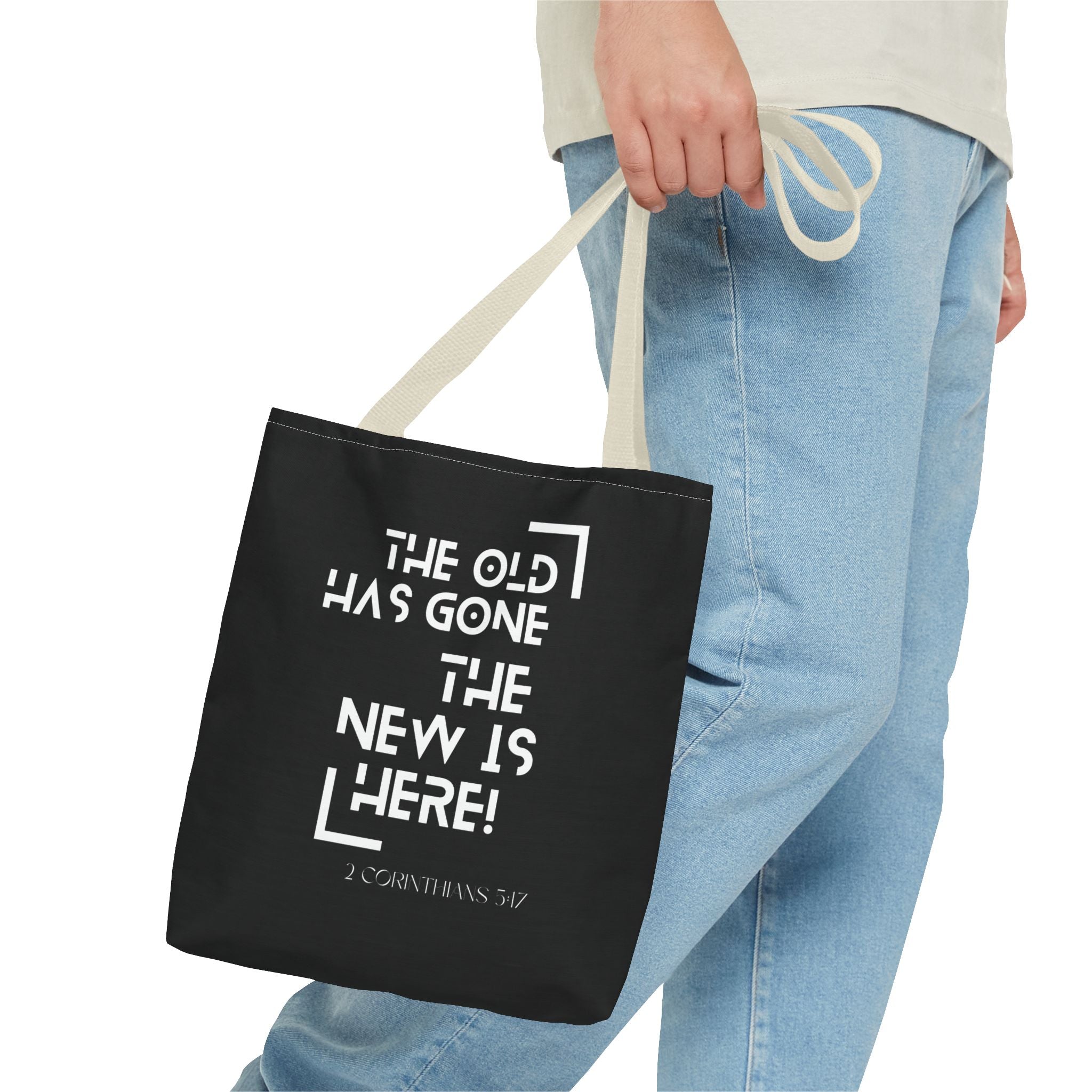 2 CORINTHIANS 5:17 Tote Bag