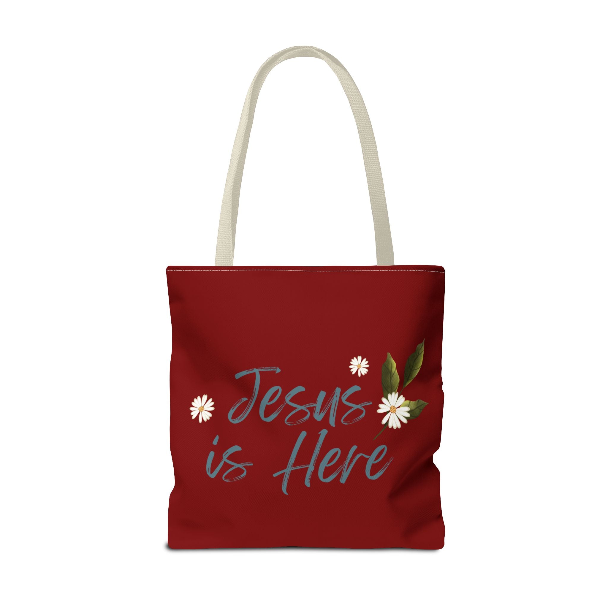 Jesus is Here Tote Bag